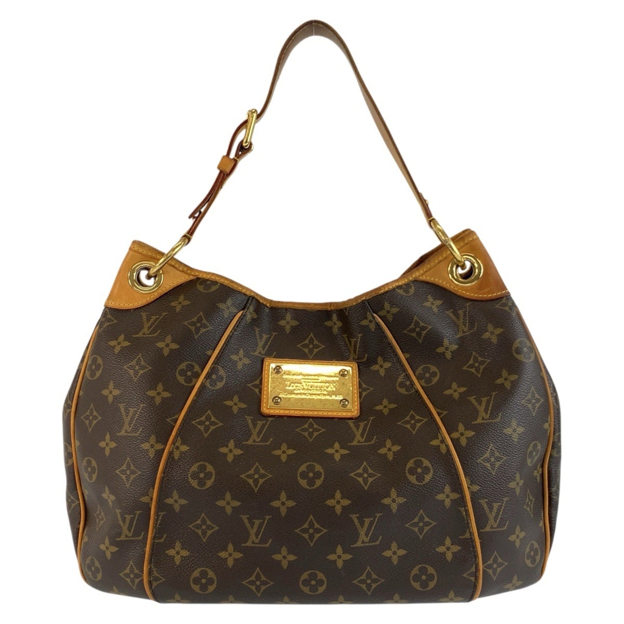 Louis Vuitton Brown Pvc Leather Handbag Shoulder Bag (Pre-Owned)