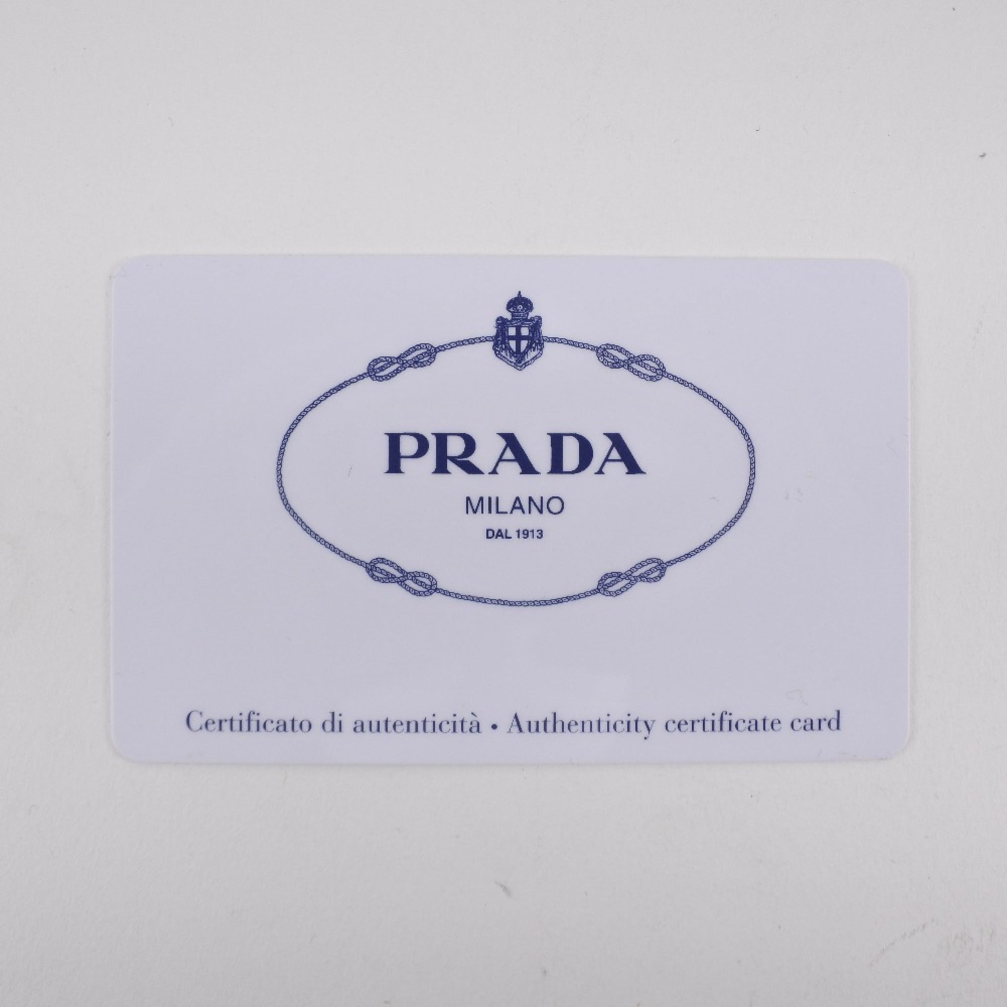 Prada Saffiano Caffe Dark Brown Nero Saffiano Long Wallet (Bi-Fold) (Pre-Owned)