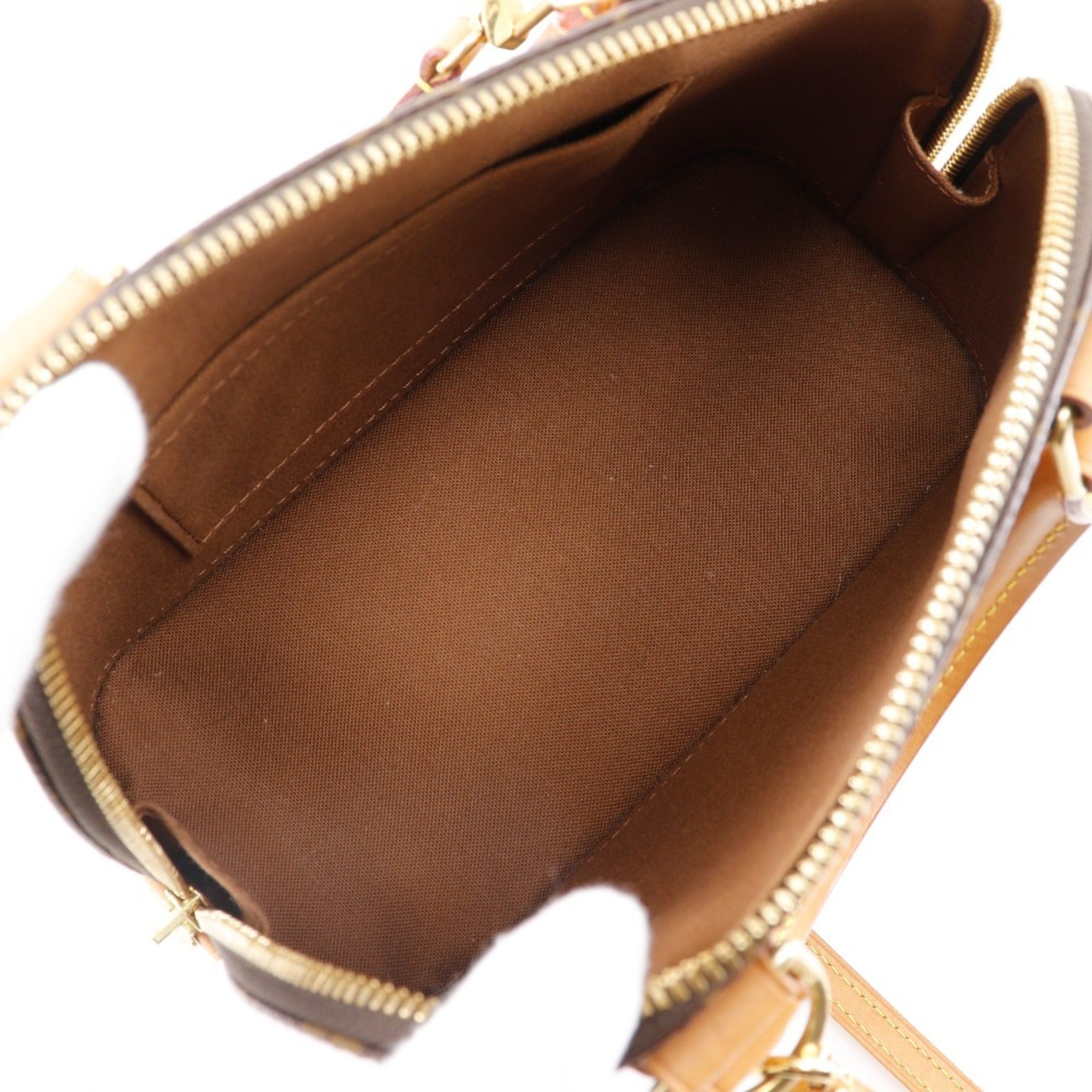 Louis Vuitton Brown Galle Monogram Monogram Handbag (Pre-Owned)