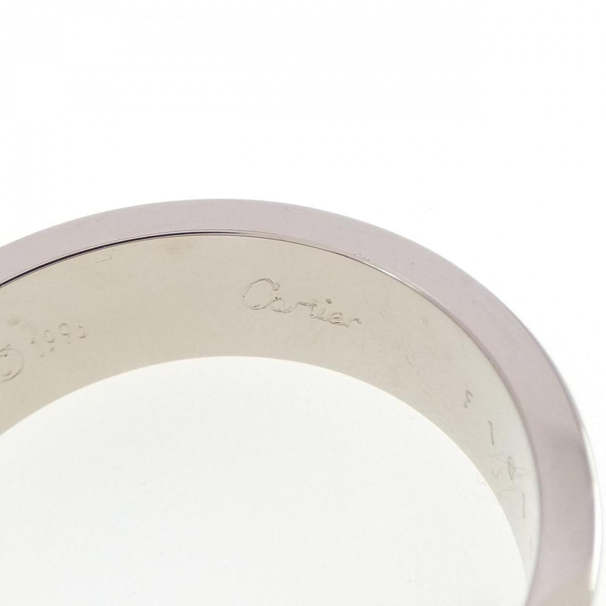 Cartier White Gold (18K) Band Ring (Pre-Owned)