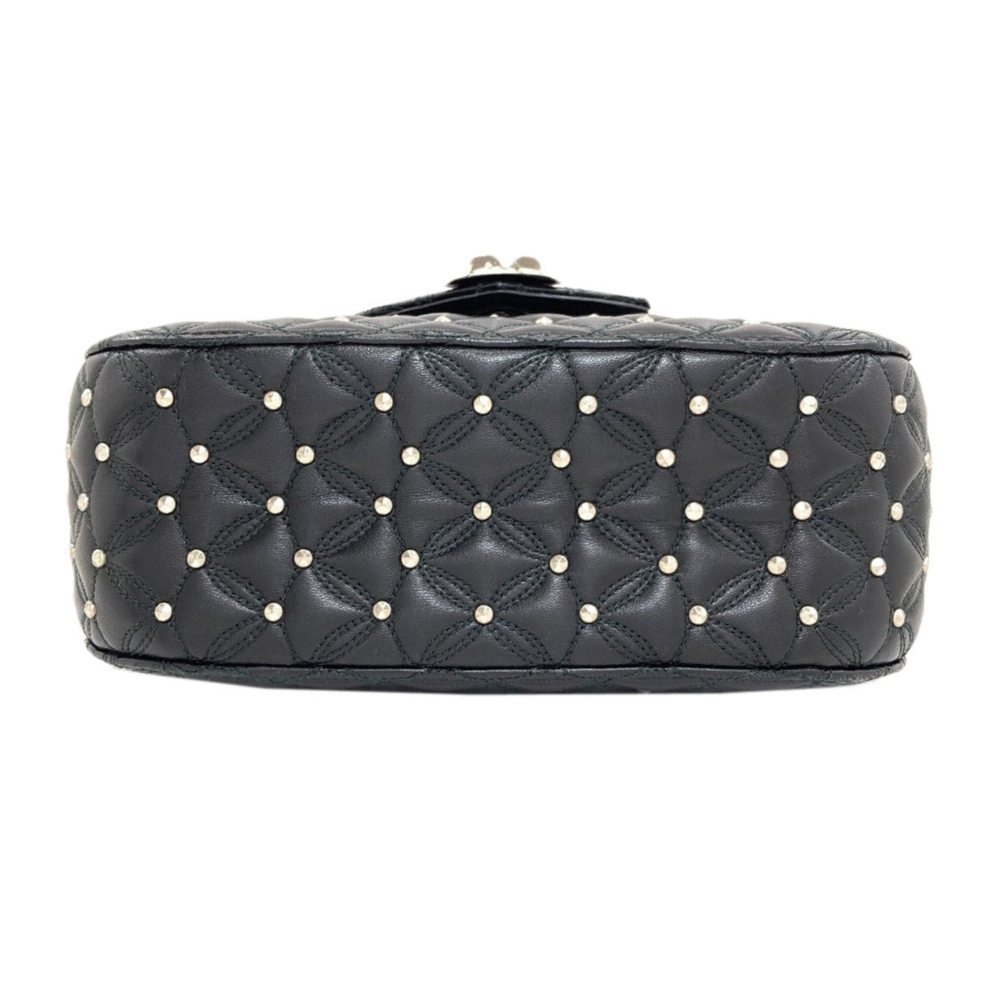 Bvlgari Black Leather Shoulder Bag (Pre-Owned)