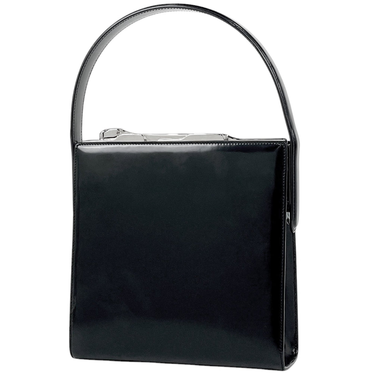 Cartier Black Leather Handbag (Pre-Owned)