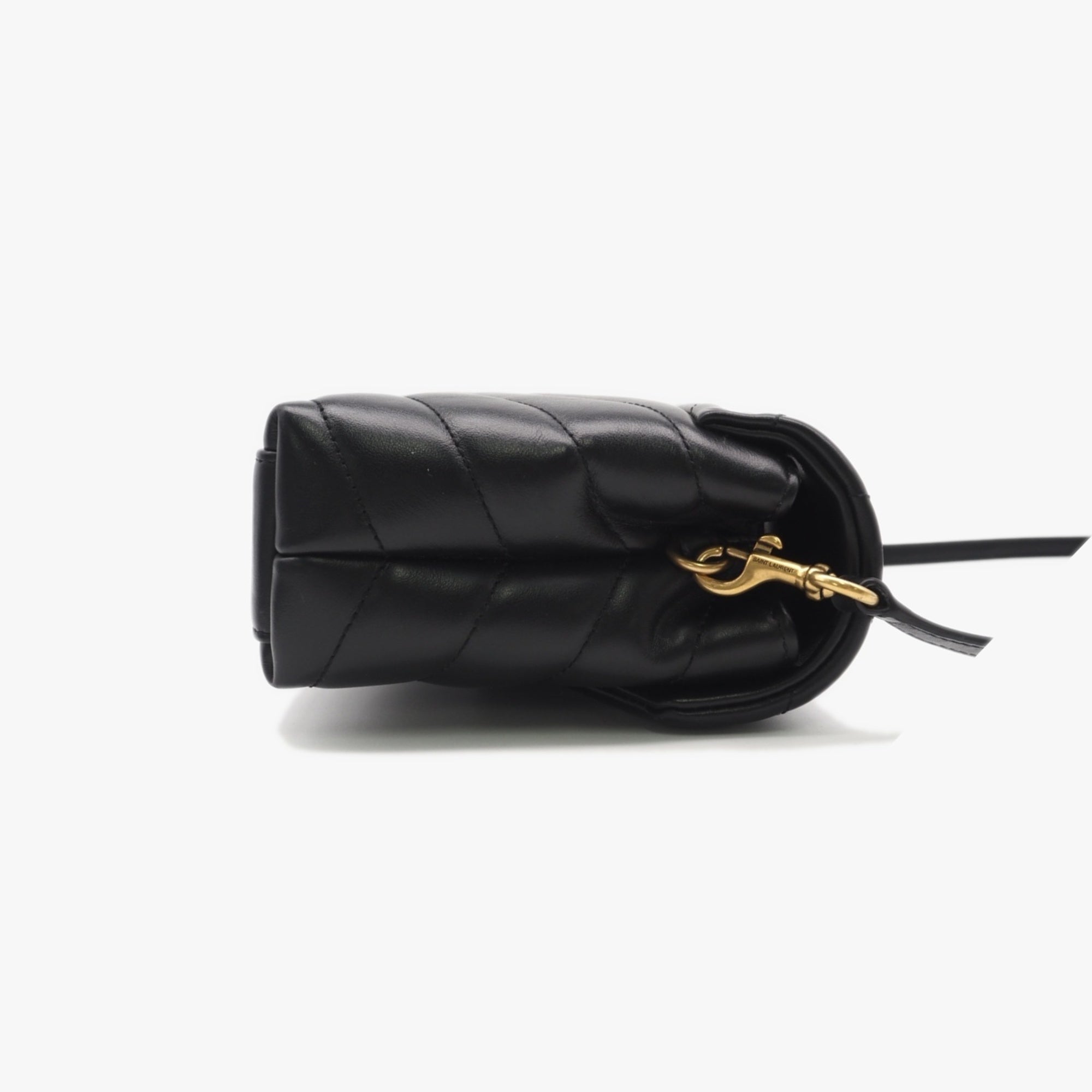 Yves Saint Laurent Black Leather Shoulder Bag (Pre-Owned)