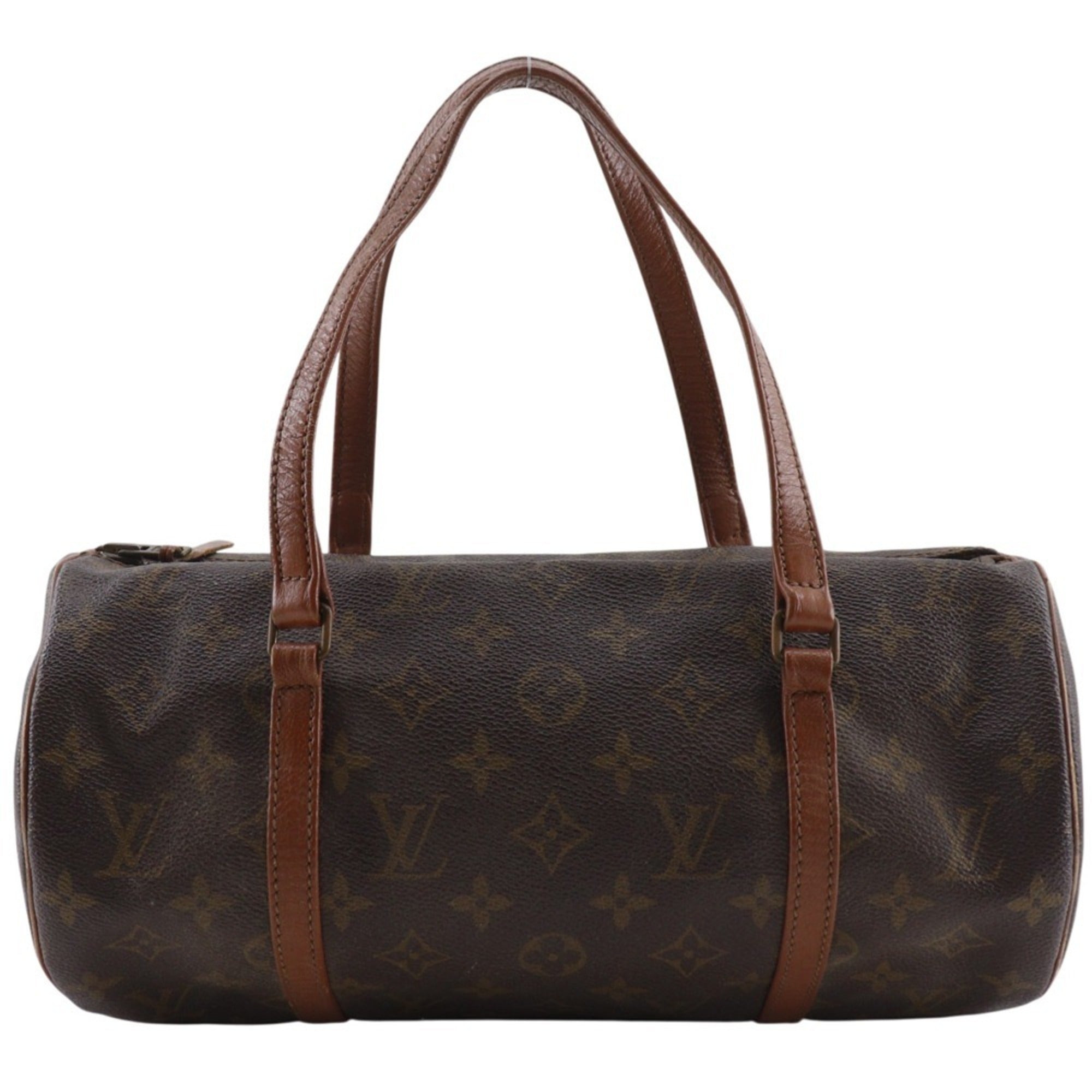 Louis Vuitton Brown Monogram Canvas Handbag (Pre-Owned)