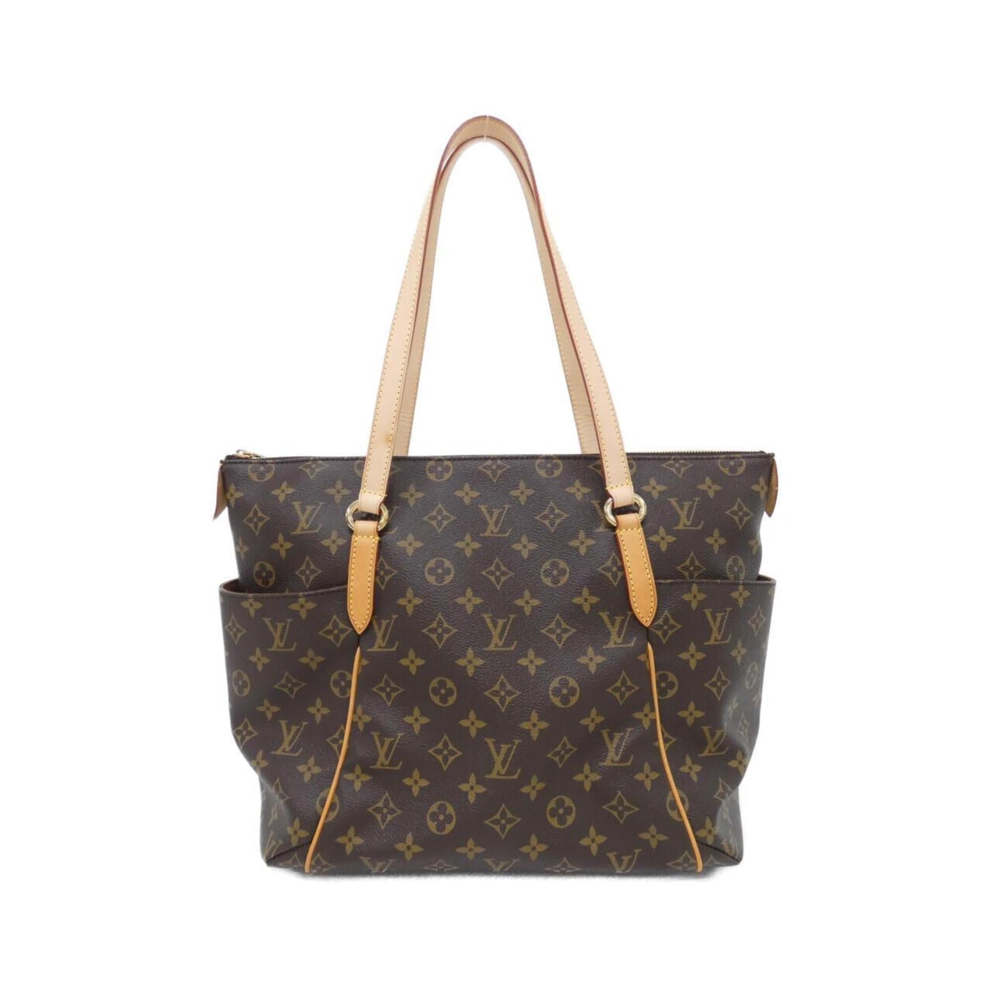 Louis Vuitton Marron Coated Canvas Handbag (Pre-Owned)