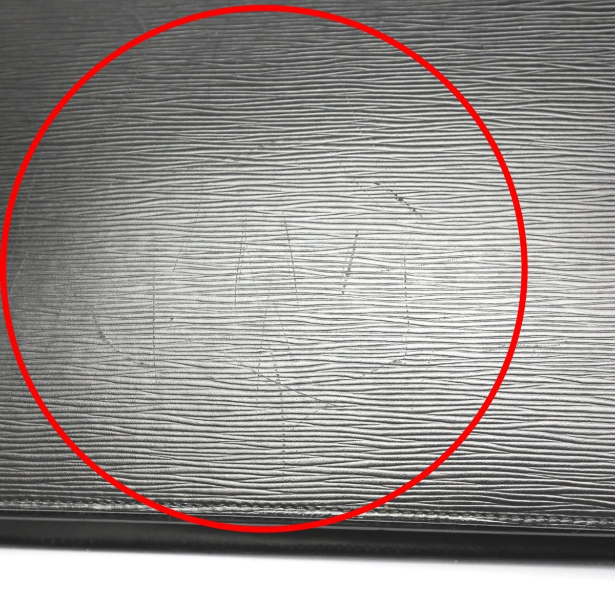 Louis Vuitton Epi Black Epi Leather Briefcase (Pre-Owned)