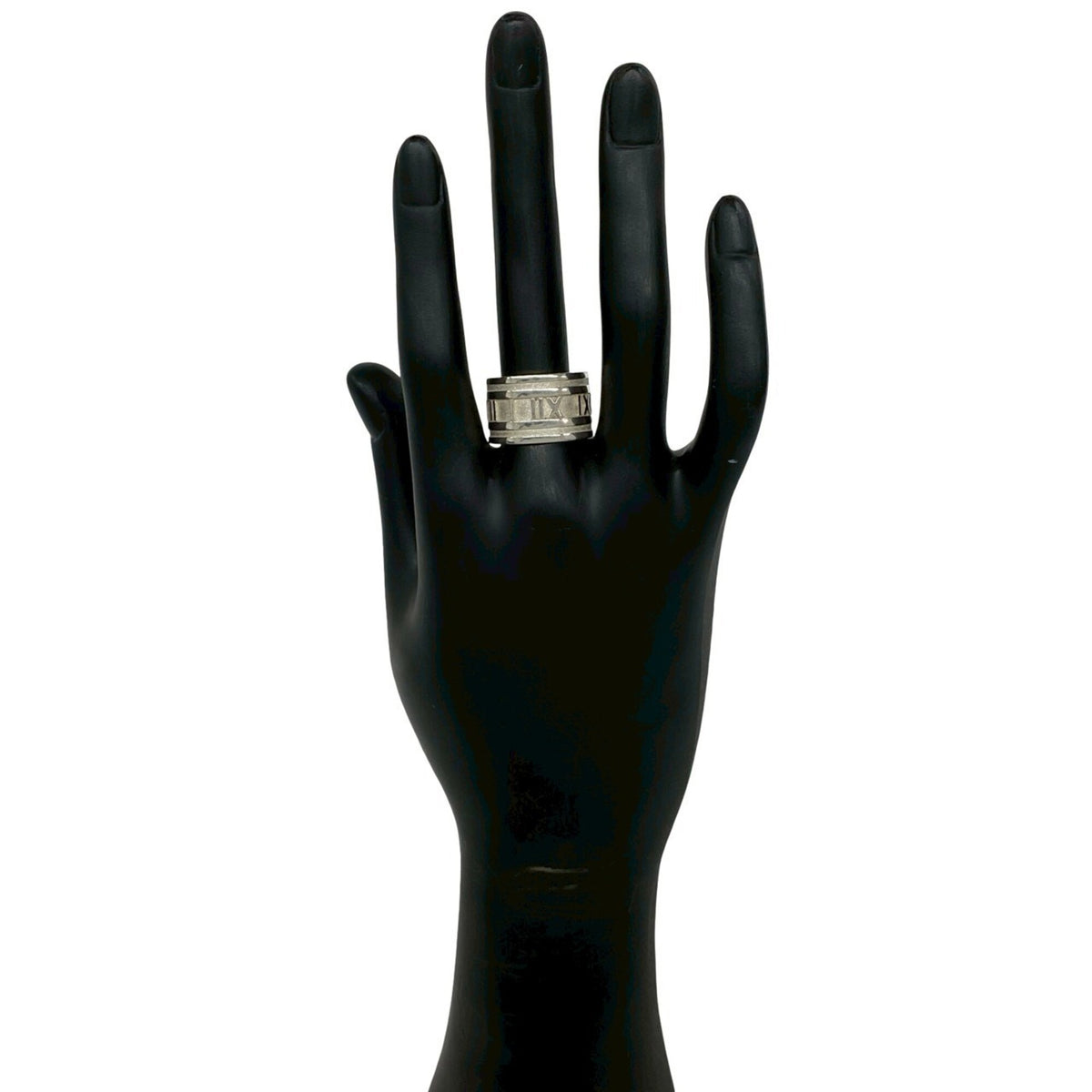 Tiffany Silver Silver 925 Band Ring (Pre-Owned)