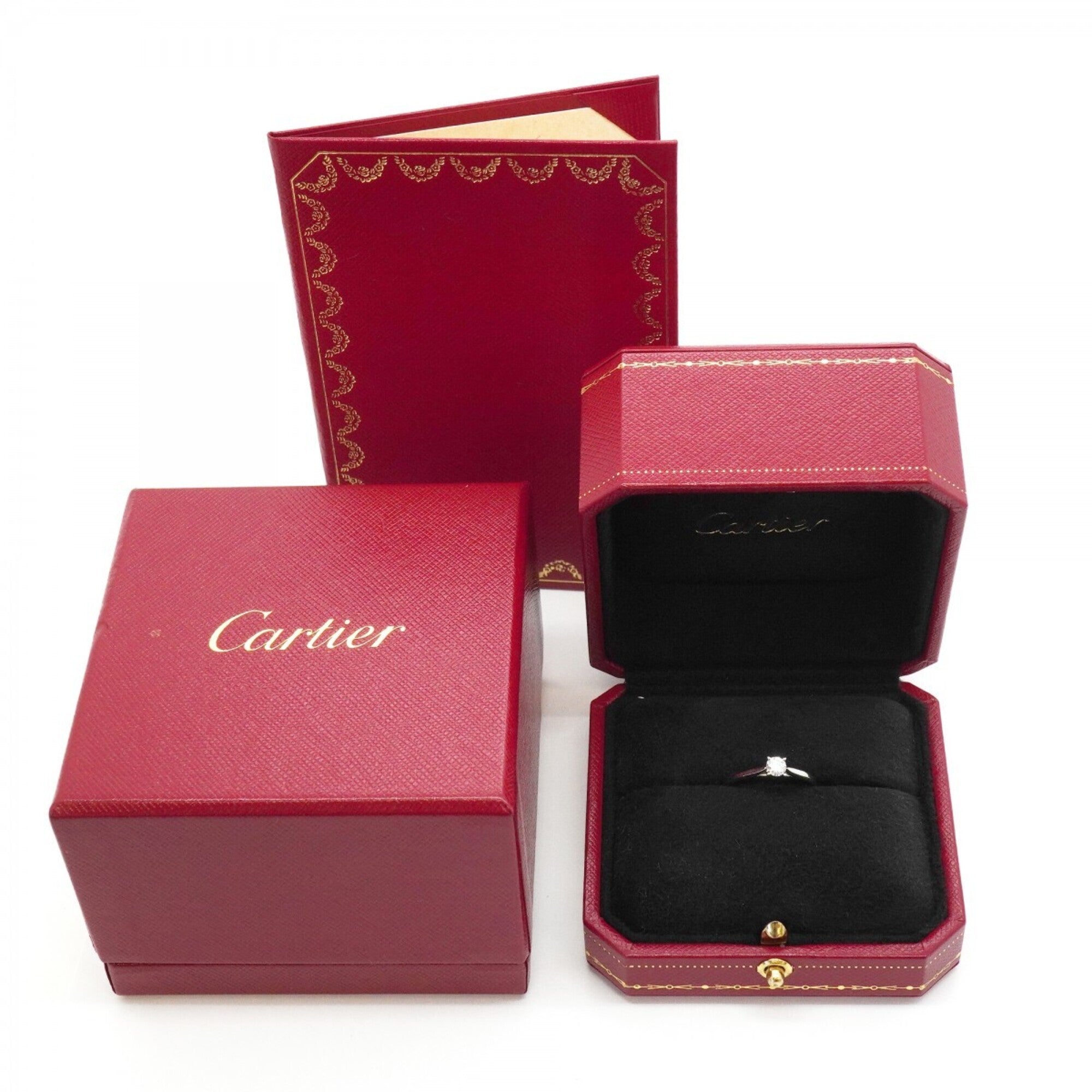 Cartier Platinum 950 Band Ring (Pre-Owned)