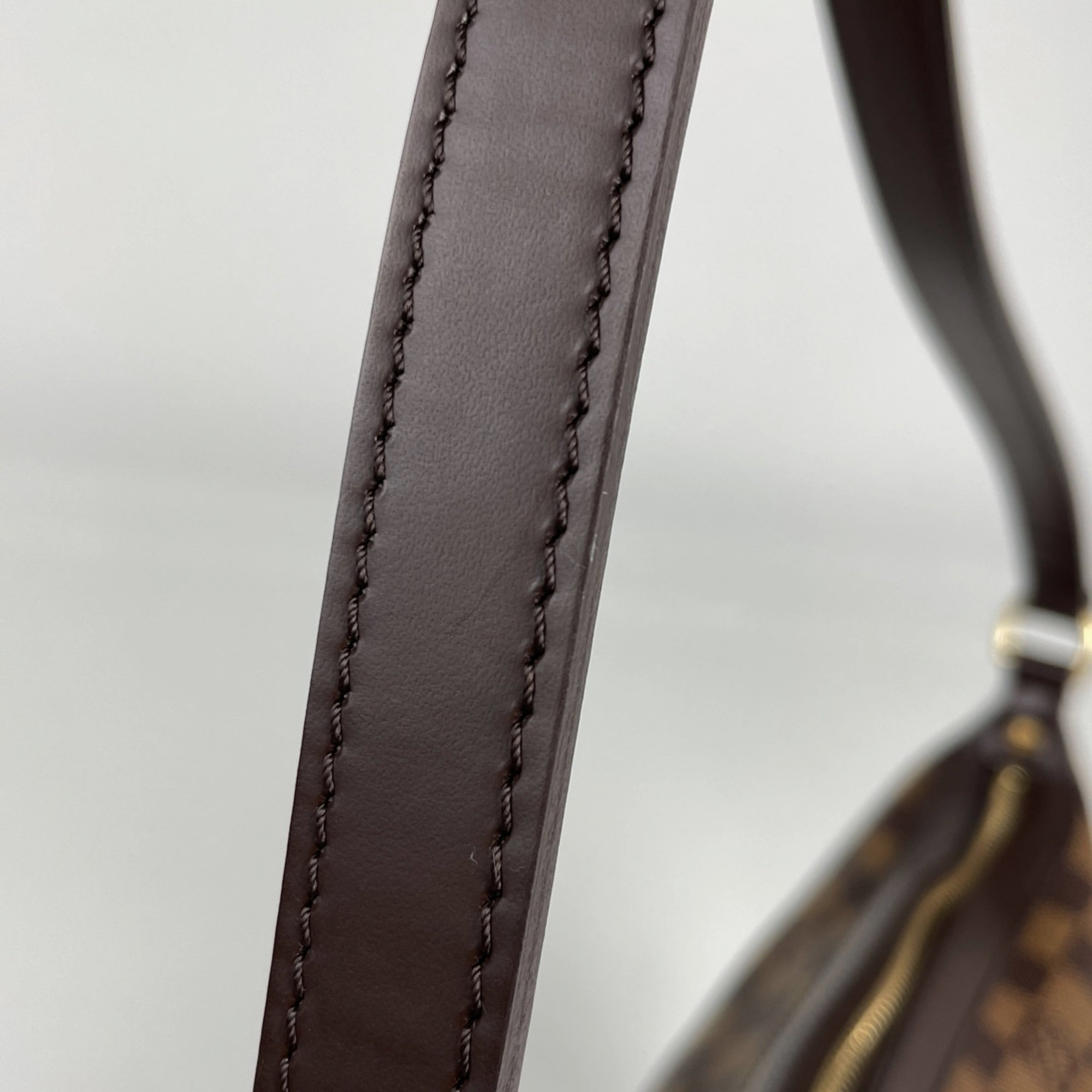 Louis Vuitton Brown Damier Canvas Shoulder Bag (Pre-Owned)