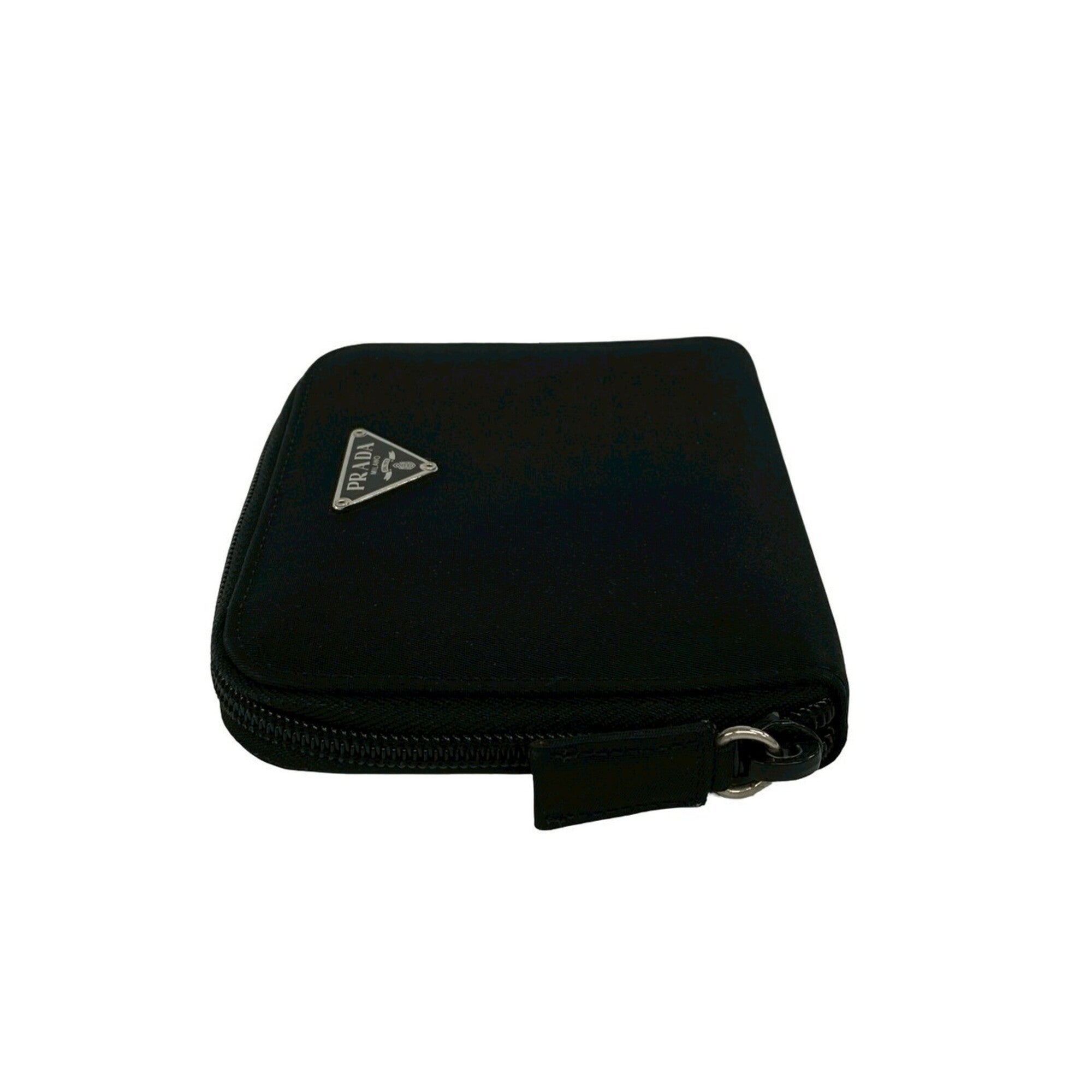 Prada Black Nylon Wallet (Bi-Fold) (Pre-Owned)
