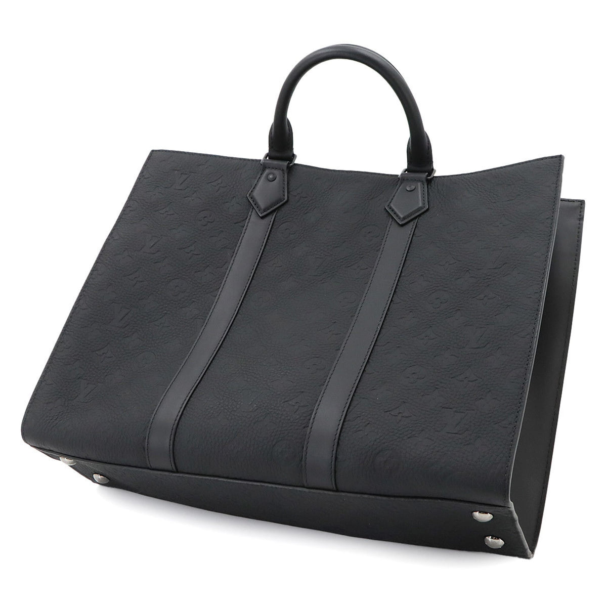 Louis Vuitton Black Monogram Monogram Handbag Tote Bag (Pre-Owned)