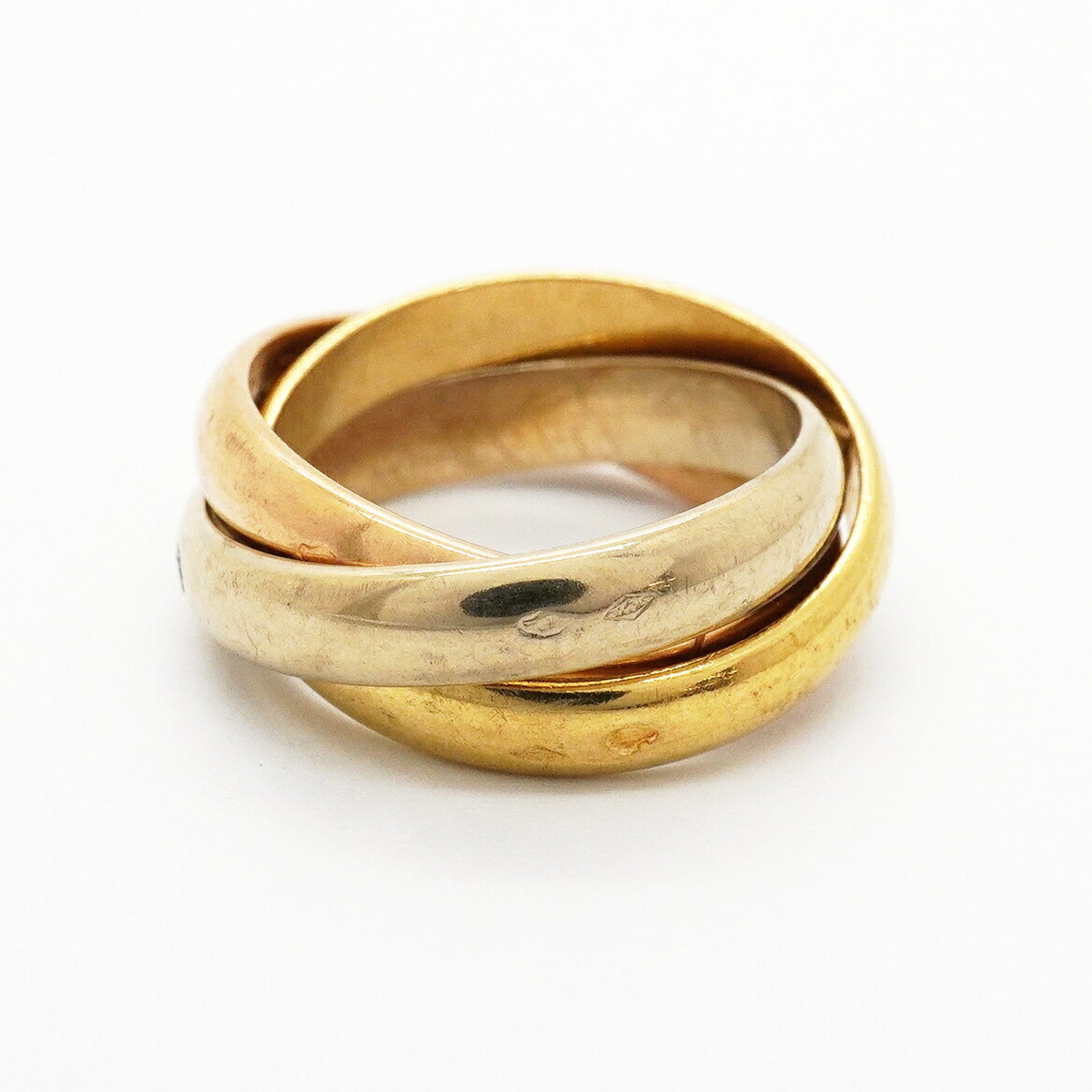 Cartier Yellow Gold (18K) Pink Gold (18K) White Gold (18K) Band Ring (Pre-Owned)
