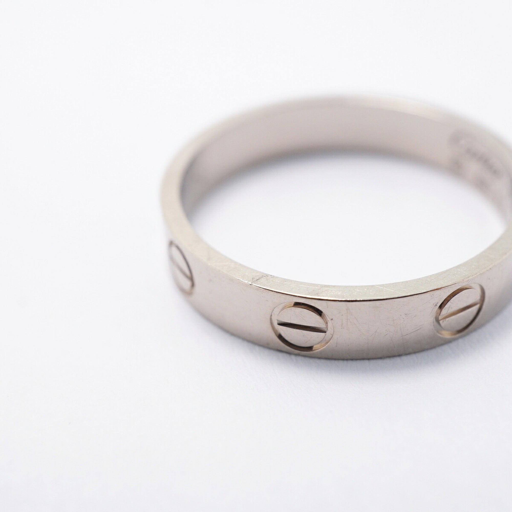 Cartier White Gold (18K) Band Ring (Pre-Owned)