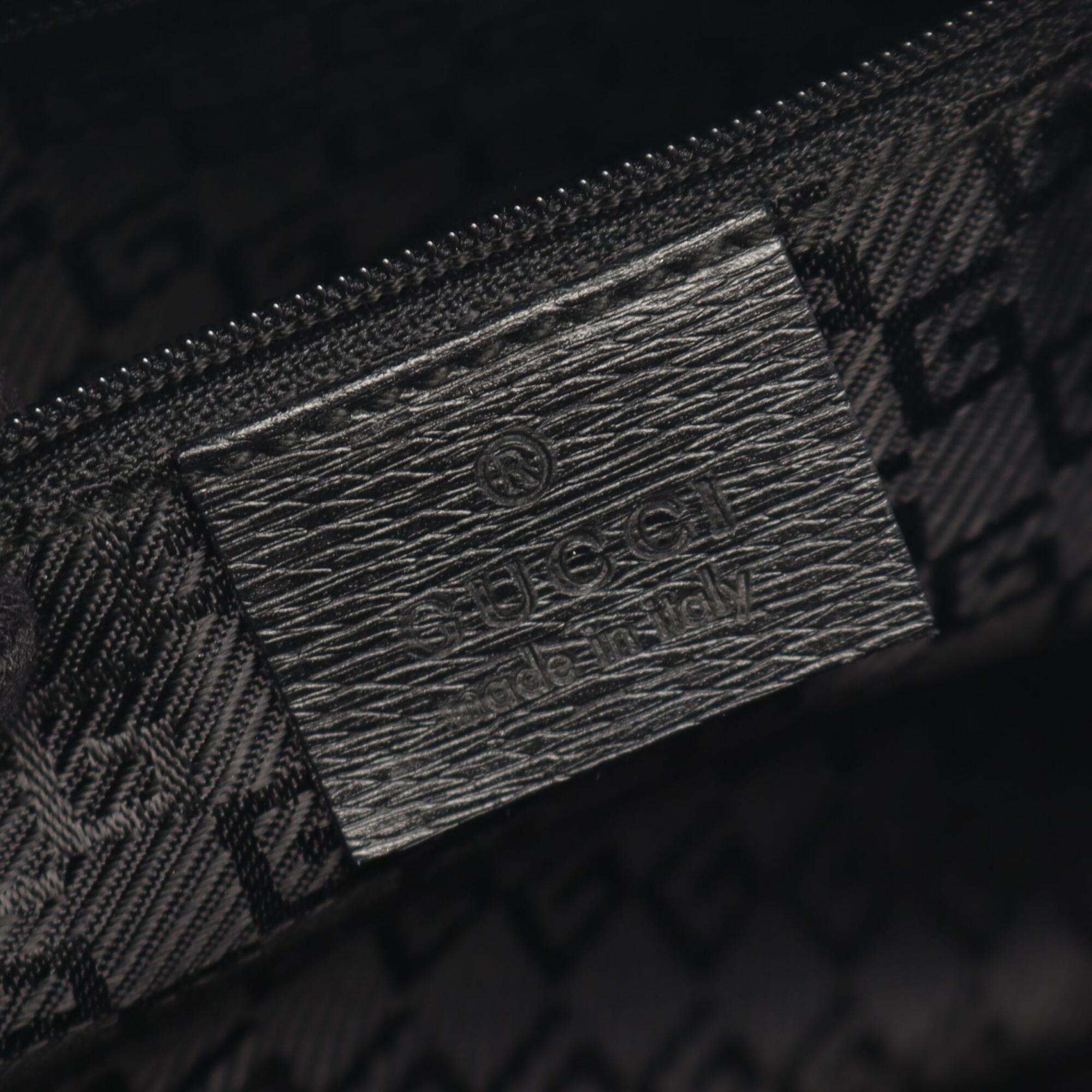 Gucci Black Leather Handbag (Pre-Owned)