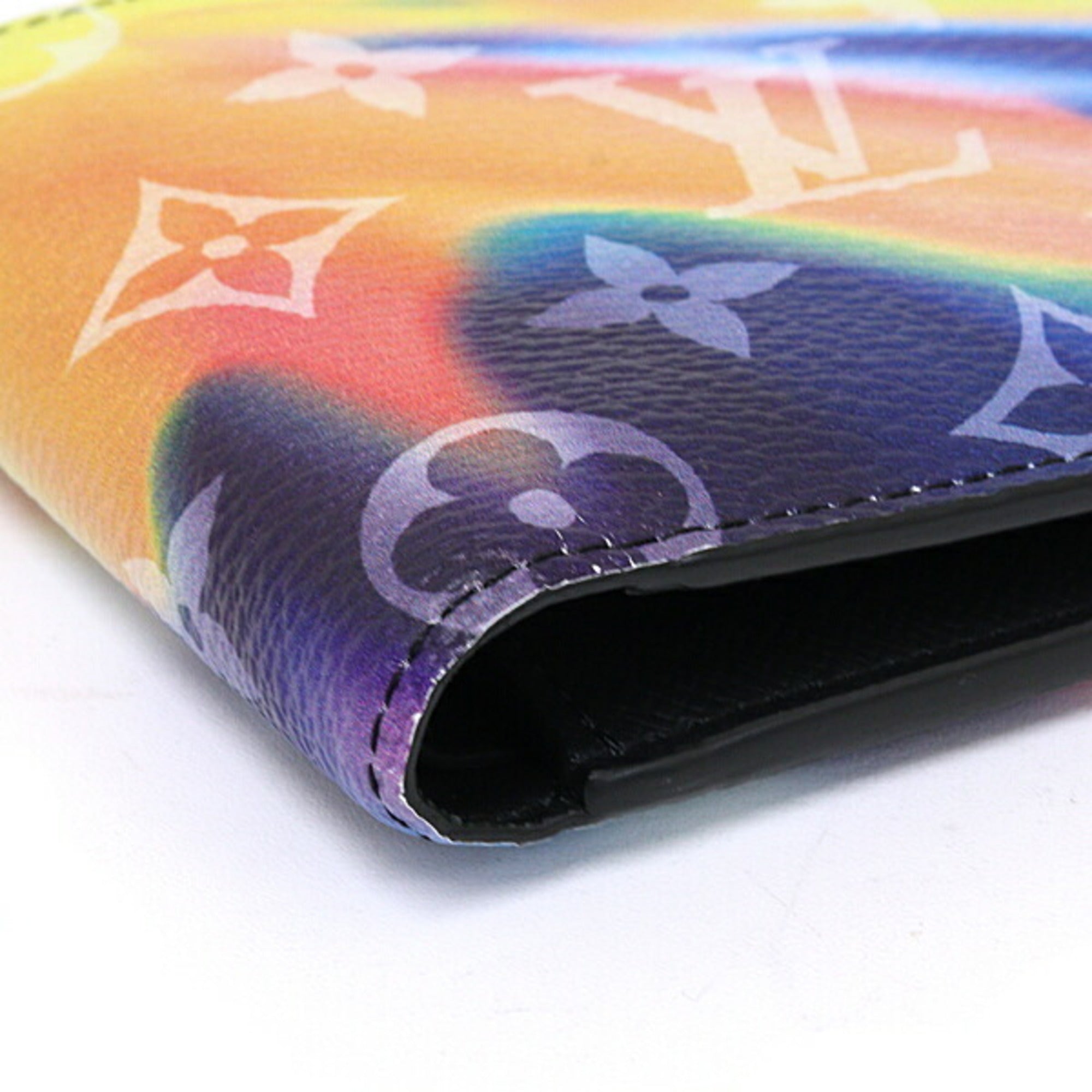 Louis Vuitton Monogram Multi-Color Canvas Leather Wallet (Bi-Fold) (Pre-Owned)