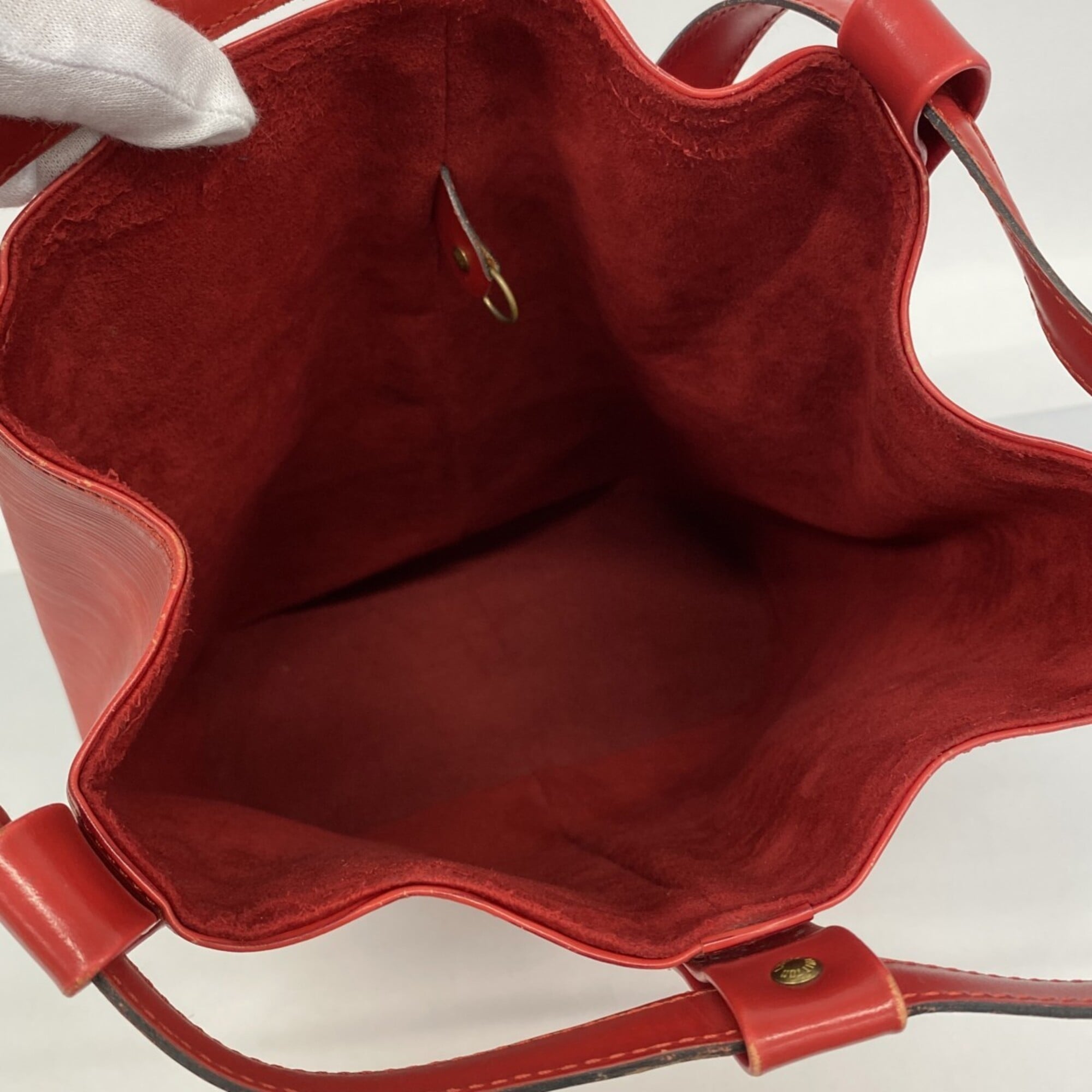 Louis Vuitton Castilian Red Shoulder Bag (Pre-Owned)