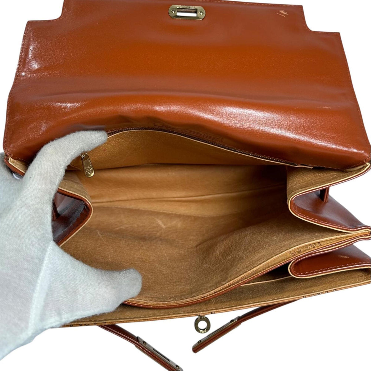 Mcm Brown Leather Handbag (Pre-Owned)