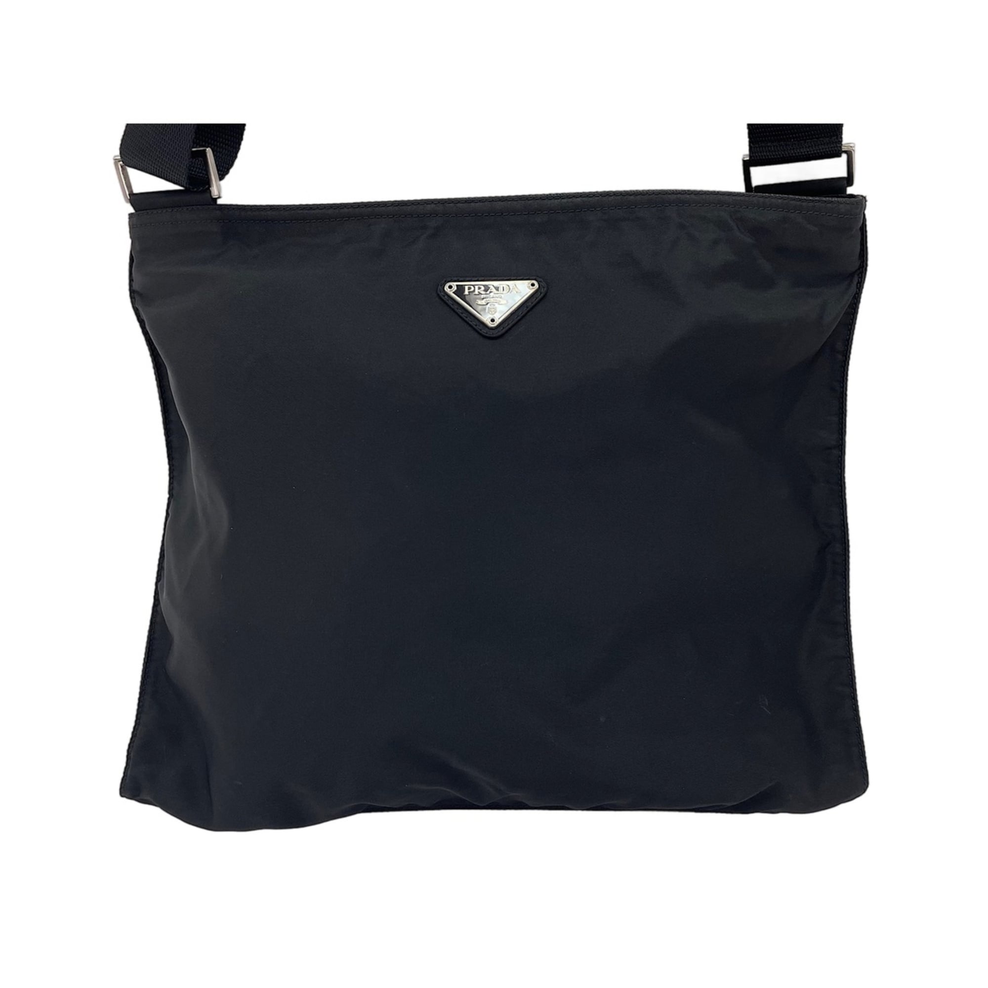 Prada Black Nylon Shoulder Bag (Pre-Owned)