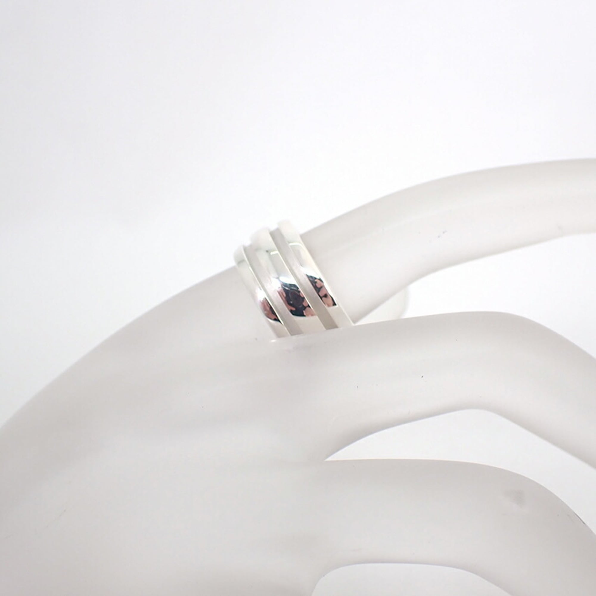 Tiffany Sterling Silver 925 Band Ring (Pre-Owned)