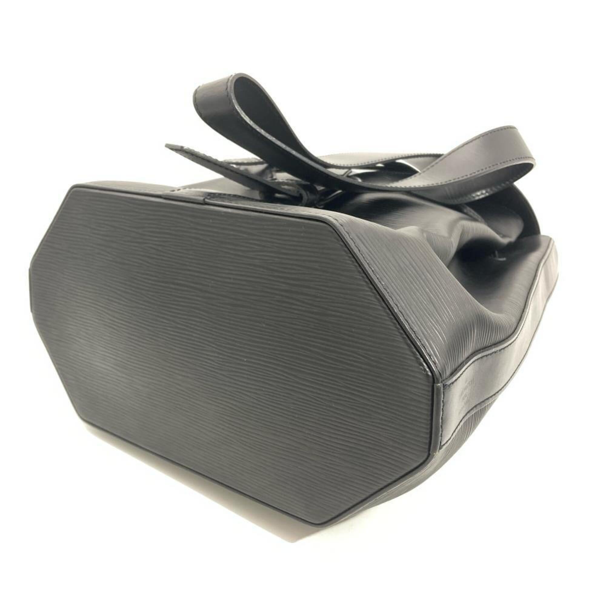 Louis Vuitton Epi Black Epi Leather Shoulder Bag (Pre-Owned)
