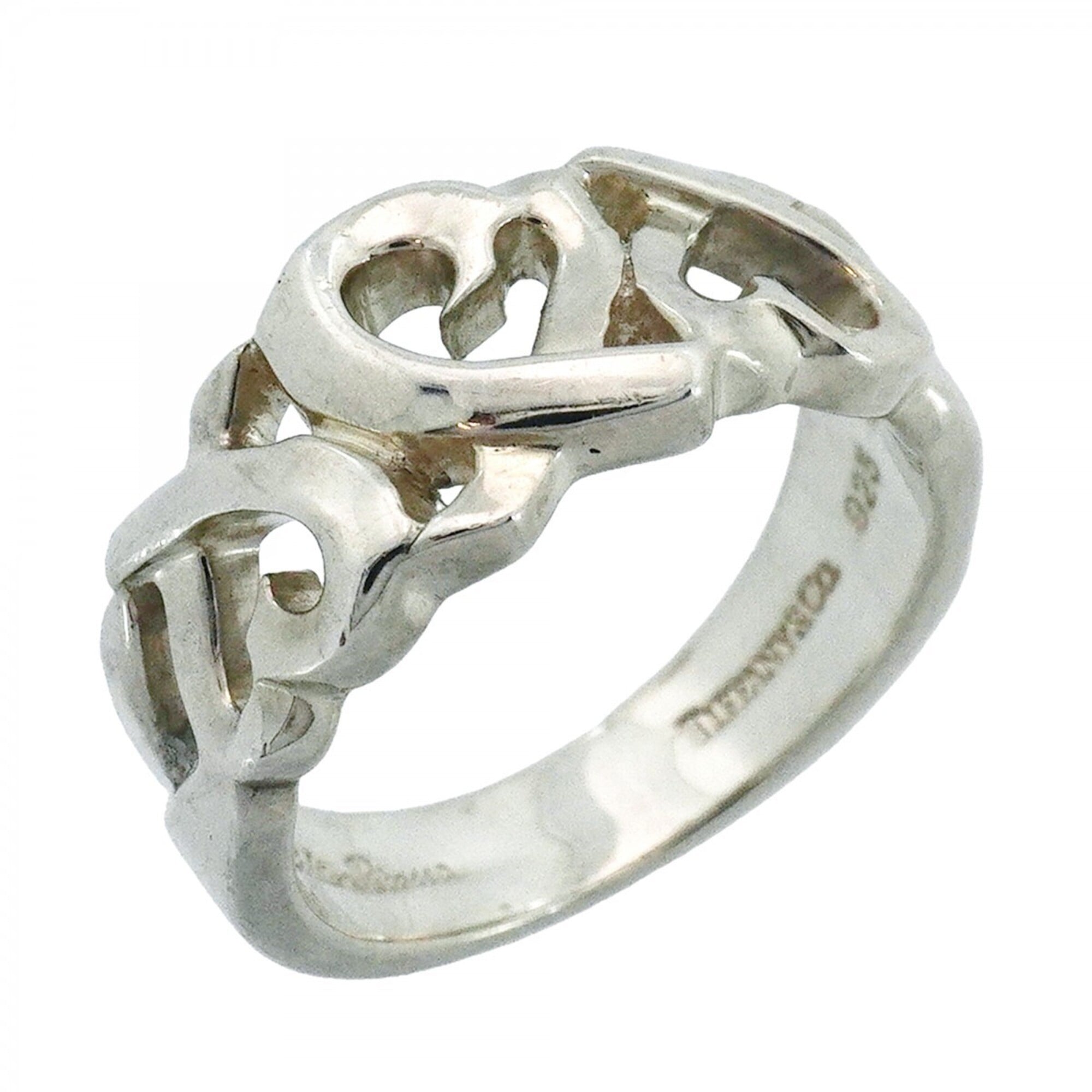 Tiffany Silver 925 Band Ring (Pre-Owned)