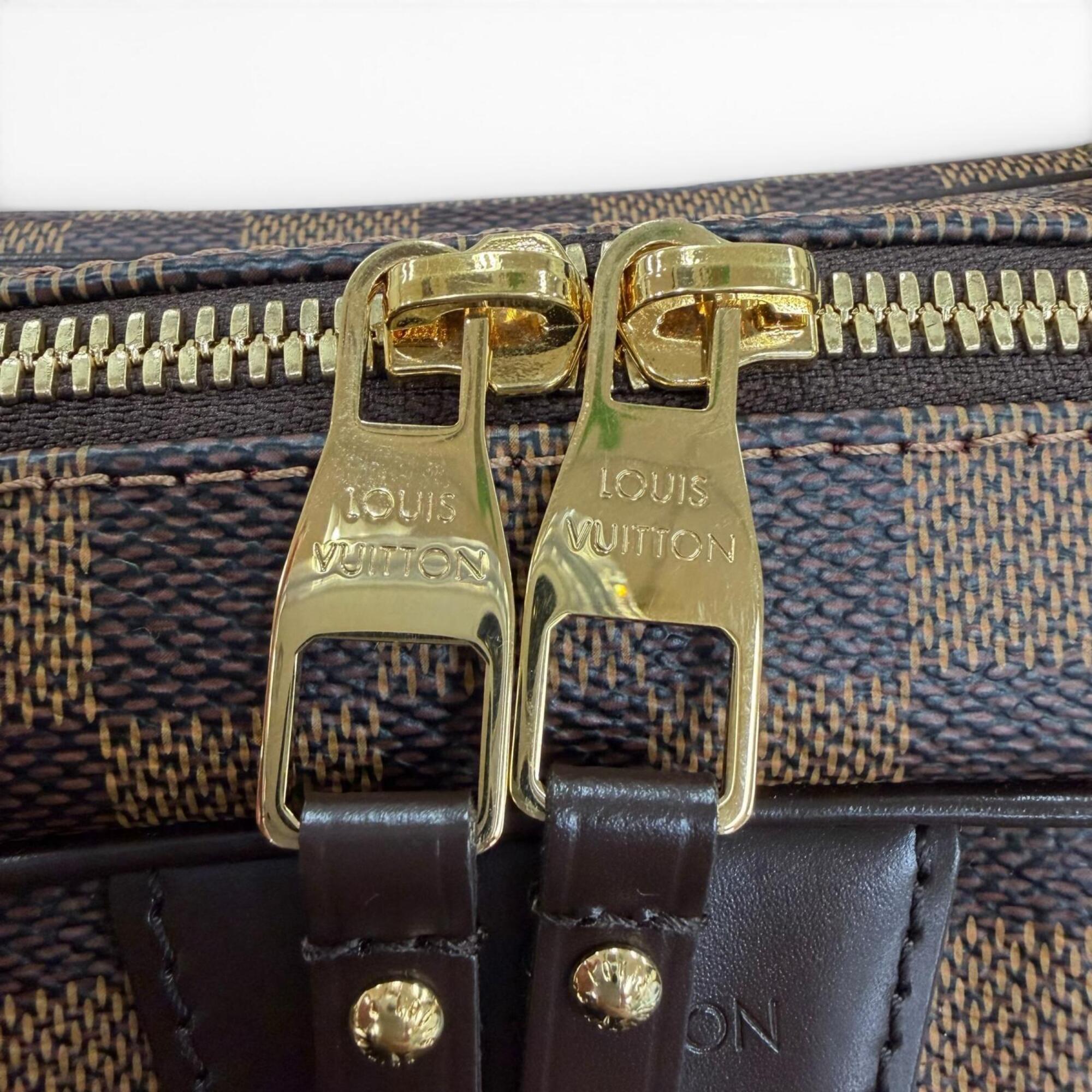 Louis Vuitton Brown Damier Canvas Handbag (Pre-Owned)