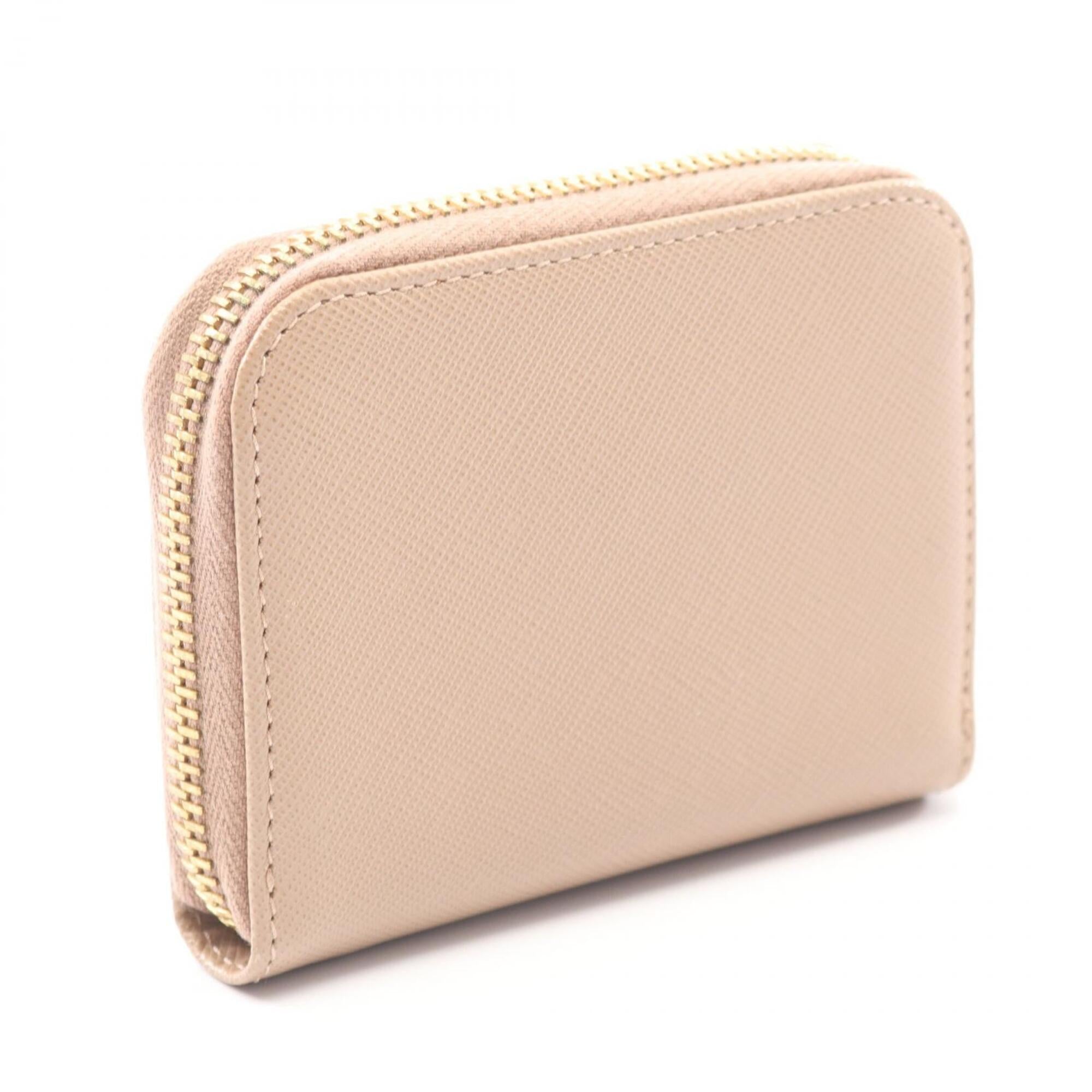 Prada Pink Leather Coin Purse/Coin Case (Pre-Owned)