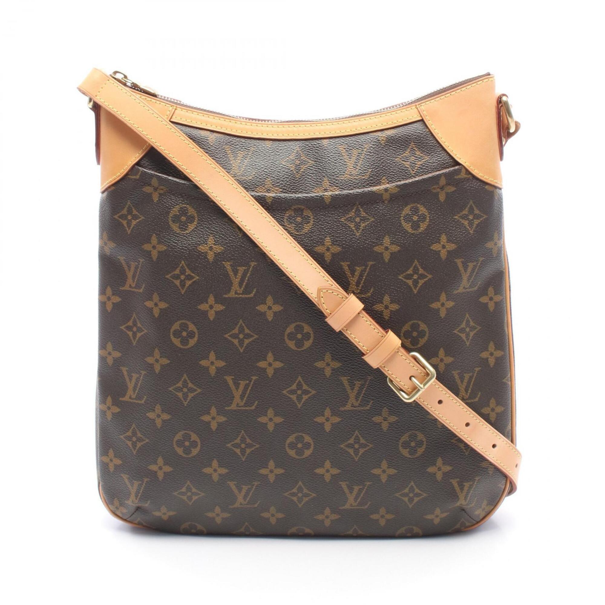 Louis Vuitton Brown Monogram Coated Canvas Handbag Shoulder Bag (Pre-Owned)