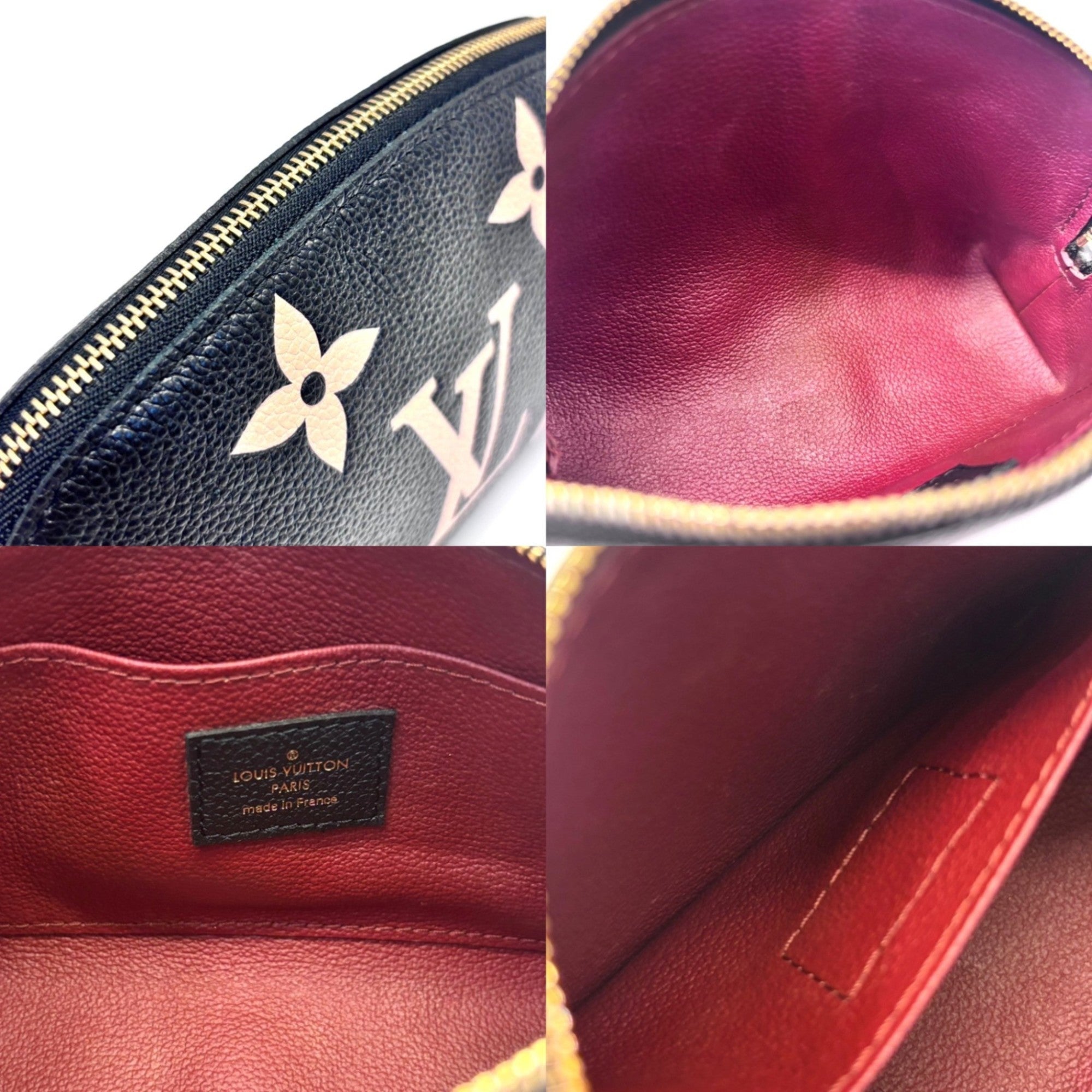 Louis Vuitton Monogram Empreinte Bicolor Monogram Empreinte Pochette Pouch (Pre-Owned)