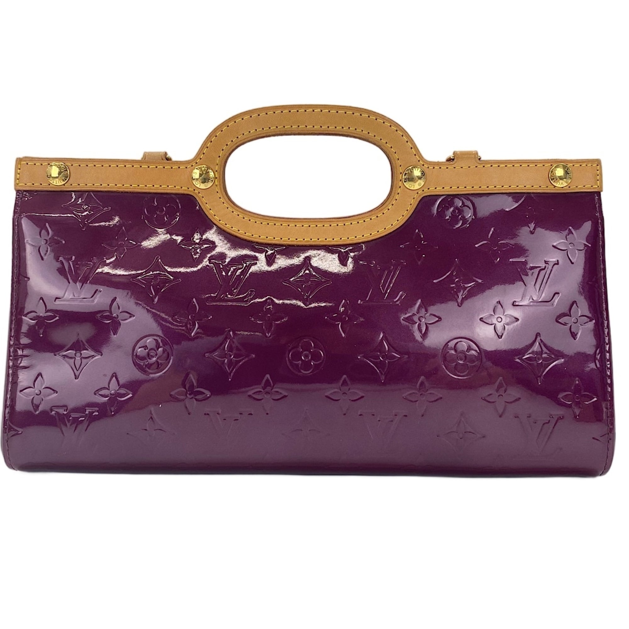 Louis Vuitton Purple Handbag (Pre-Owned)