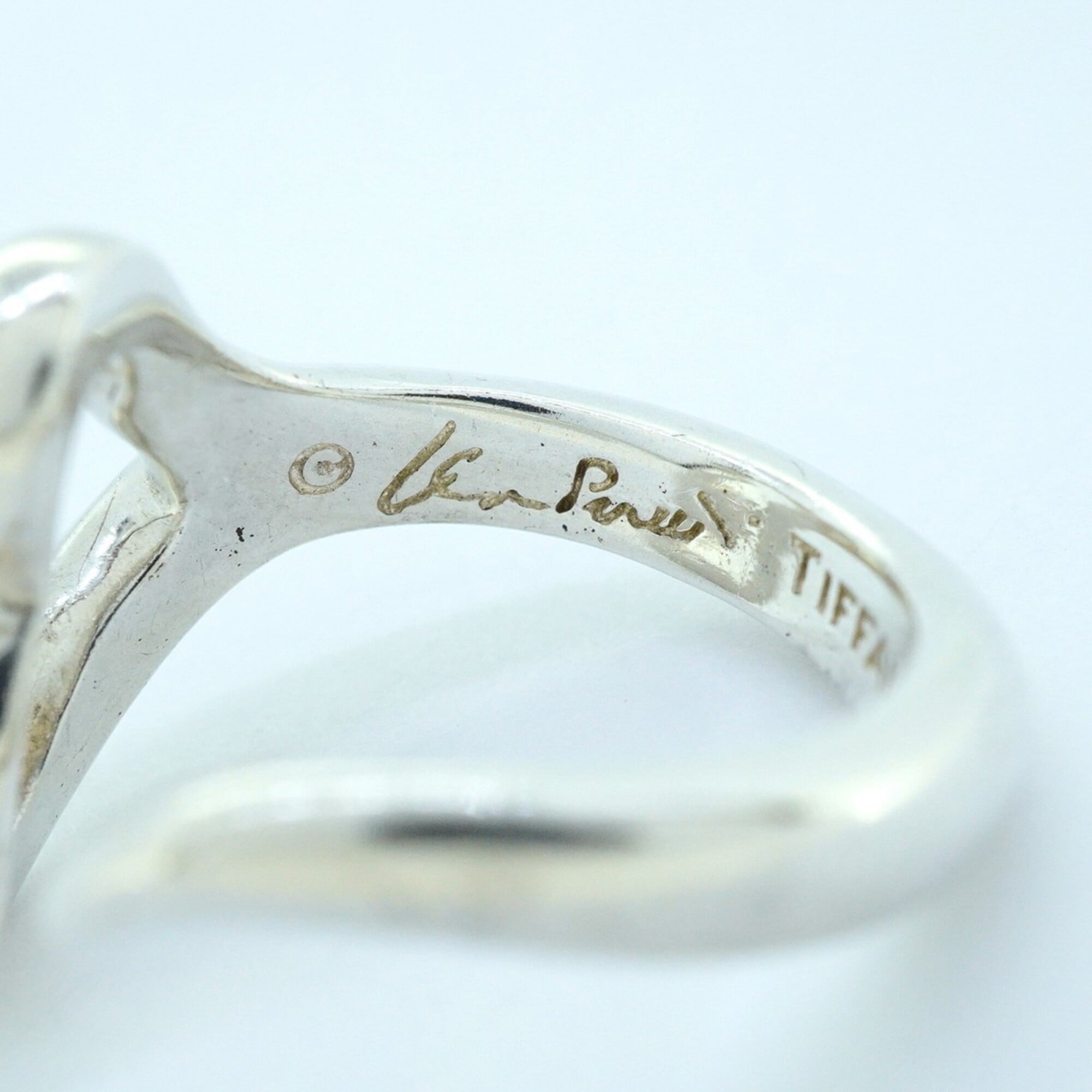 Tiffany Silver 925 Band Ring (Pre-Owned)