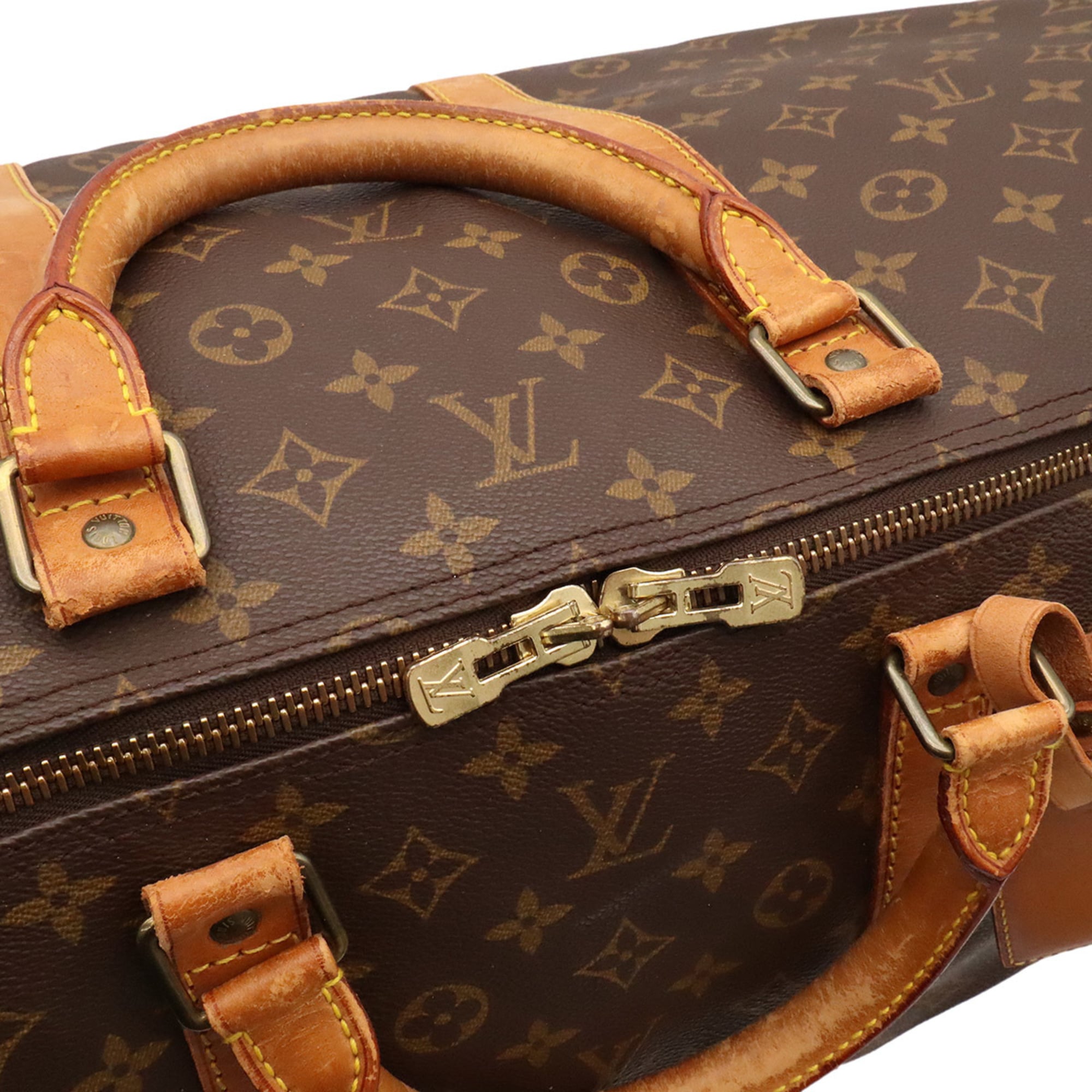 Louis Vuitton Brown Monogram Monogram Boston Bag Shoulder Bag (Pre-Owned)