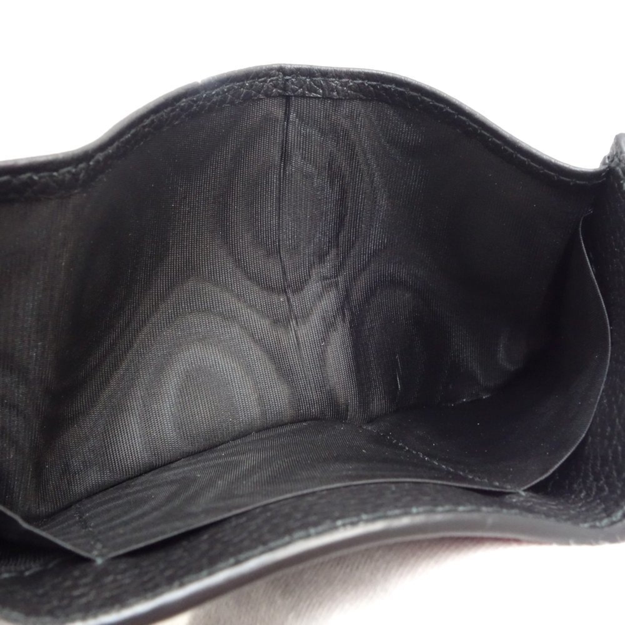 Gucci Black Leather Wallet (Tri-Fold) (Pre-Owned)