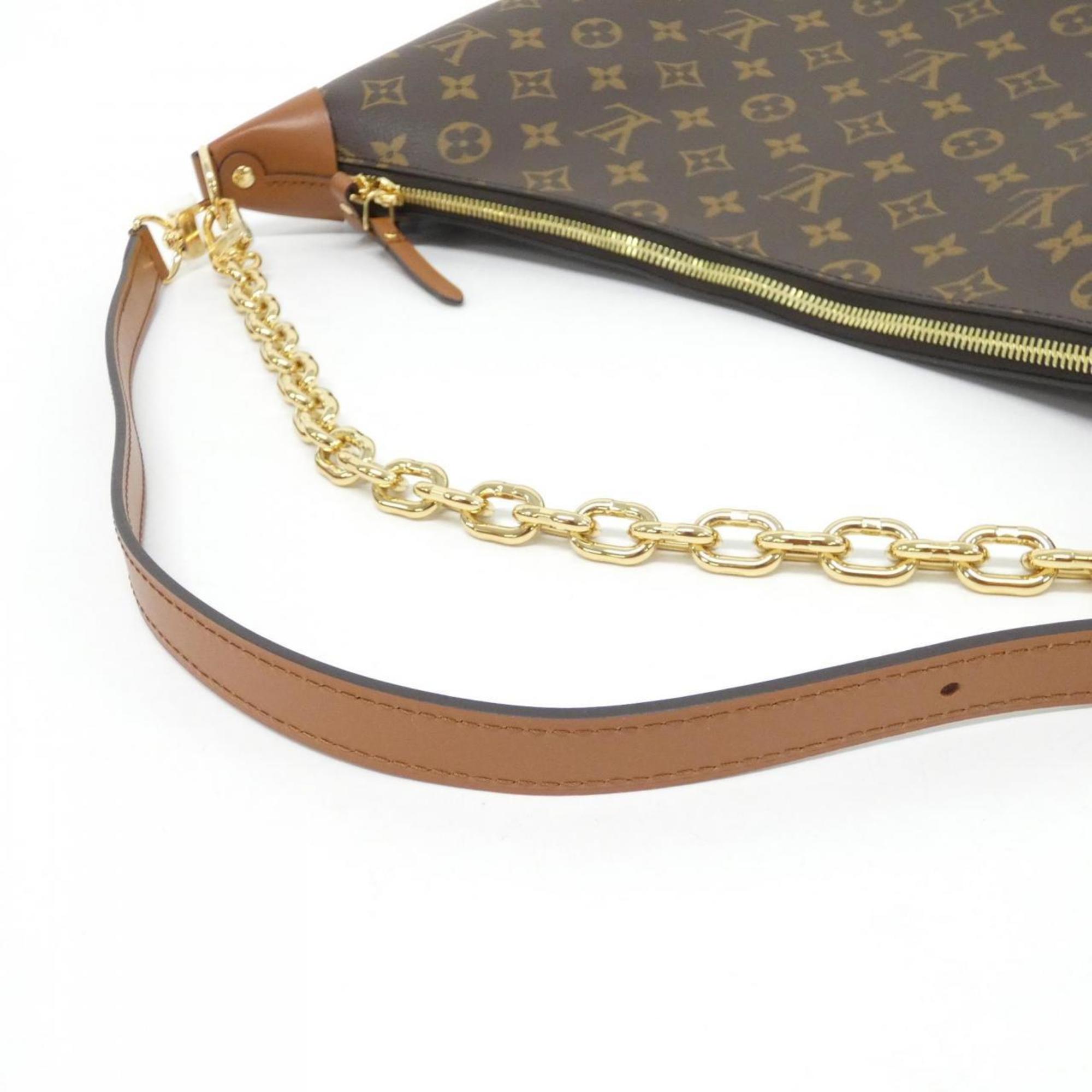 Louis Vuitton Marron Monogram Reverse Monogram Reverse Shoulder Bag (Pre-Owned)