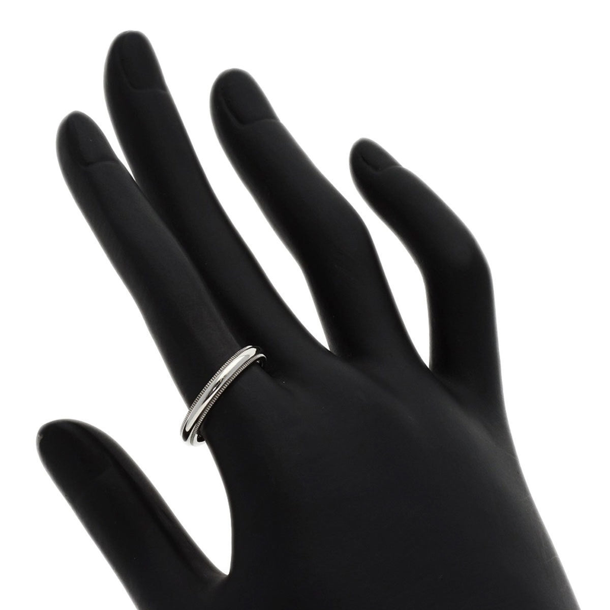 Tiffany Platinum 950 Band Ring (Pre-Owned)