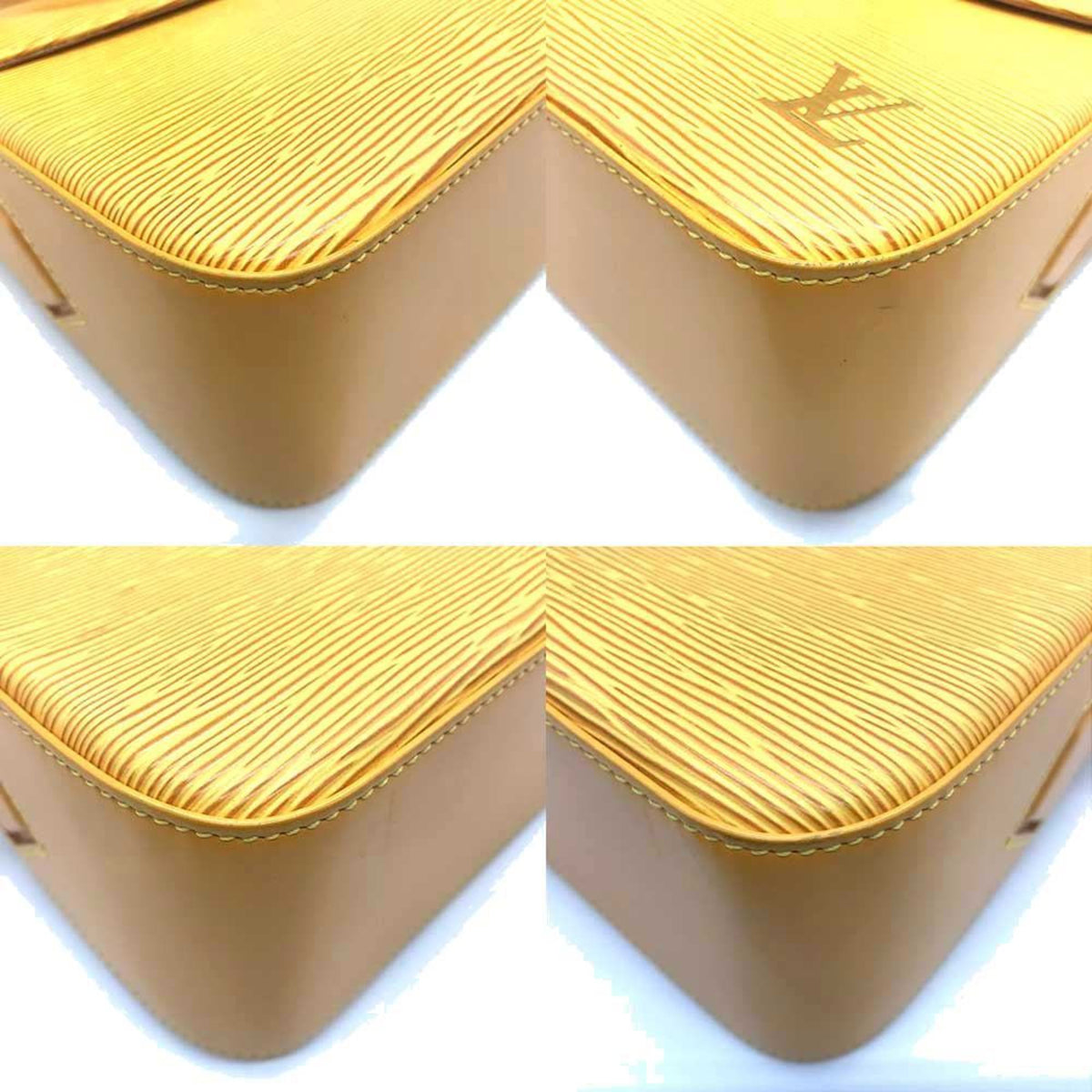 Louis Vuitton Yellow Epi Leather Shoulder Bag (Pre-Owned)