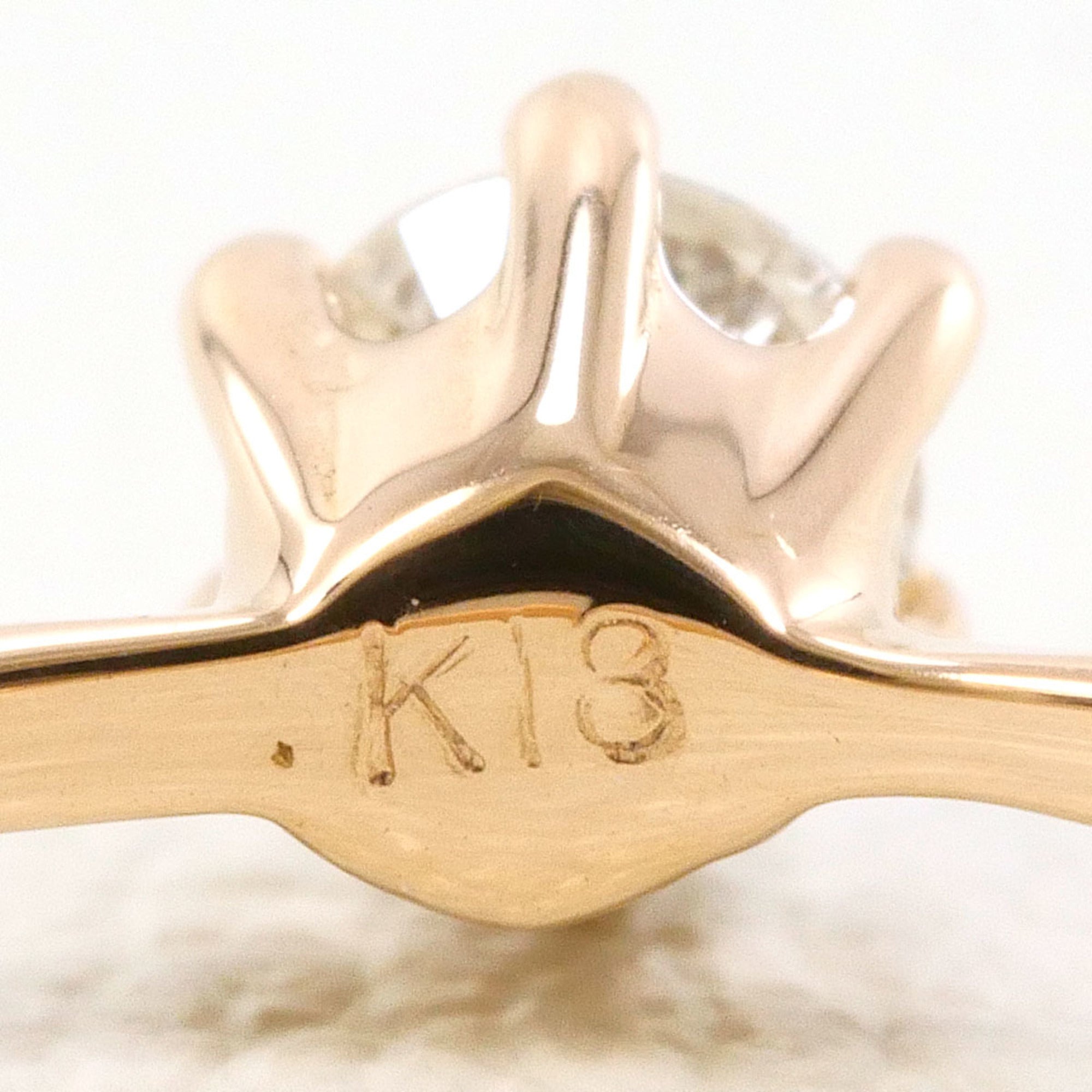 Unbranded Pink Gold Pink Gold (18K) Band Ring (Pre-Owned)