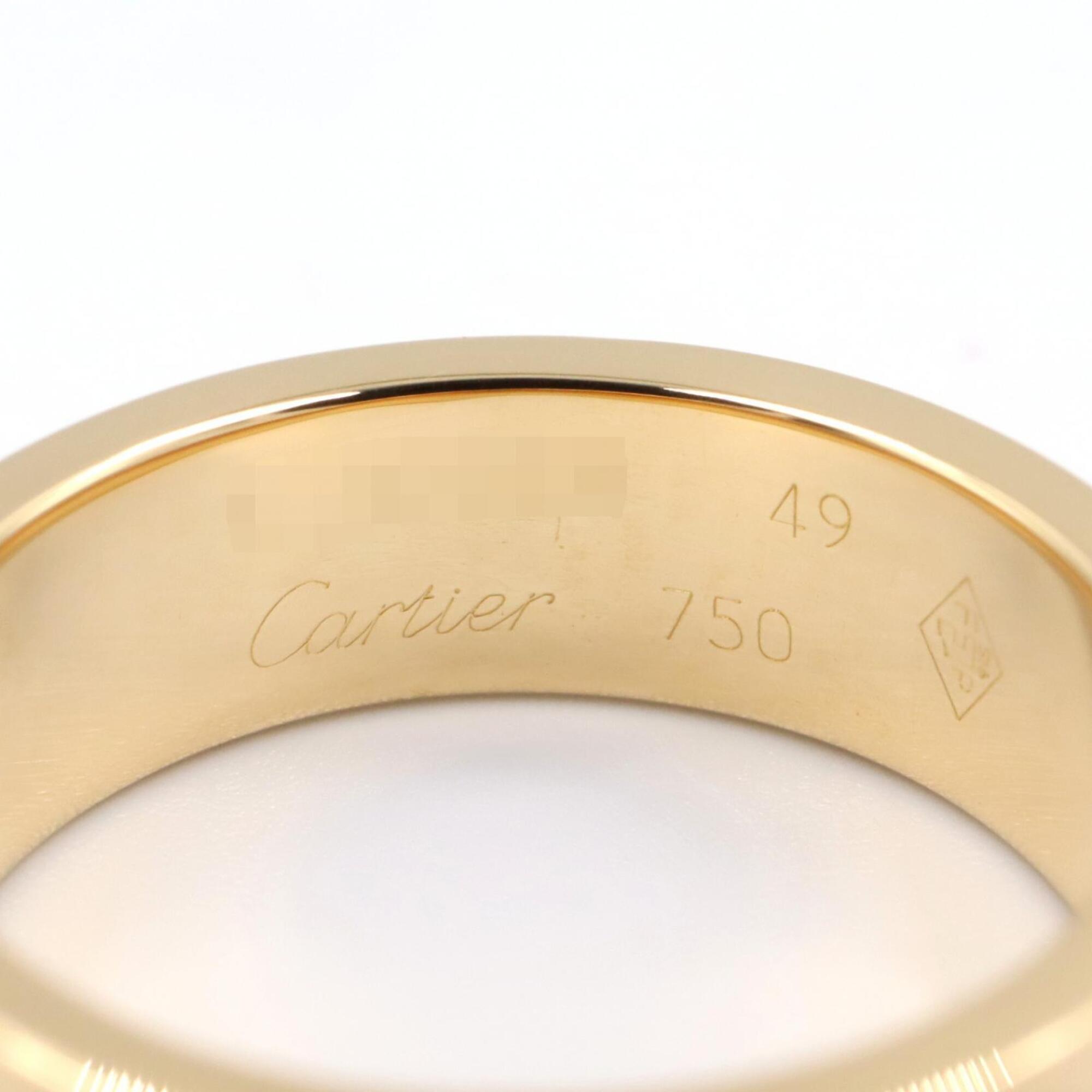 Cartier Gold Yellow Gold (18K) Band Ring (Pre-Owned)