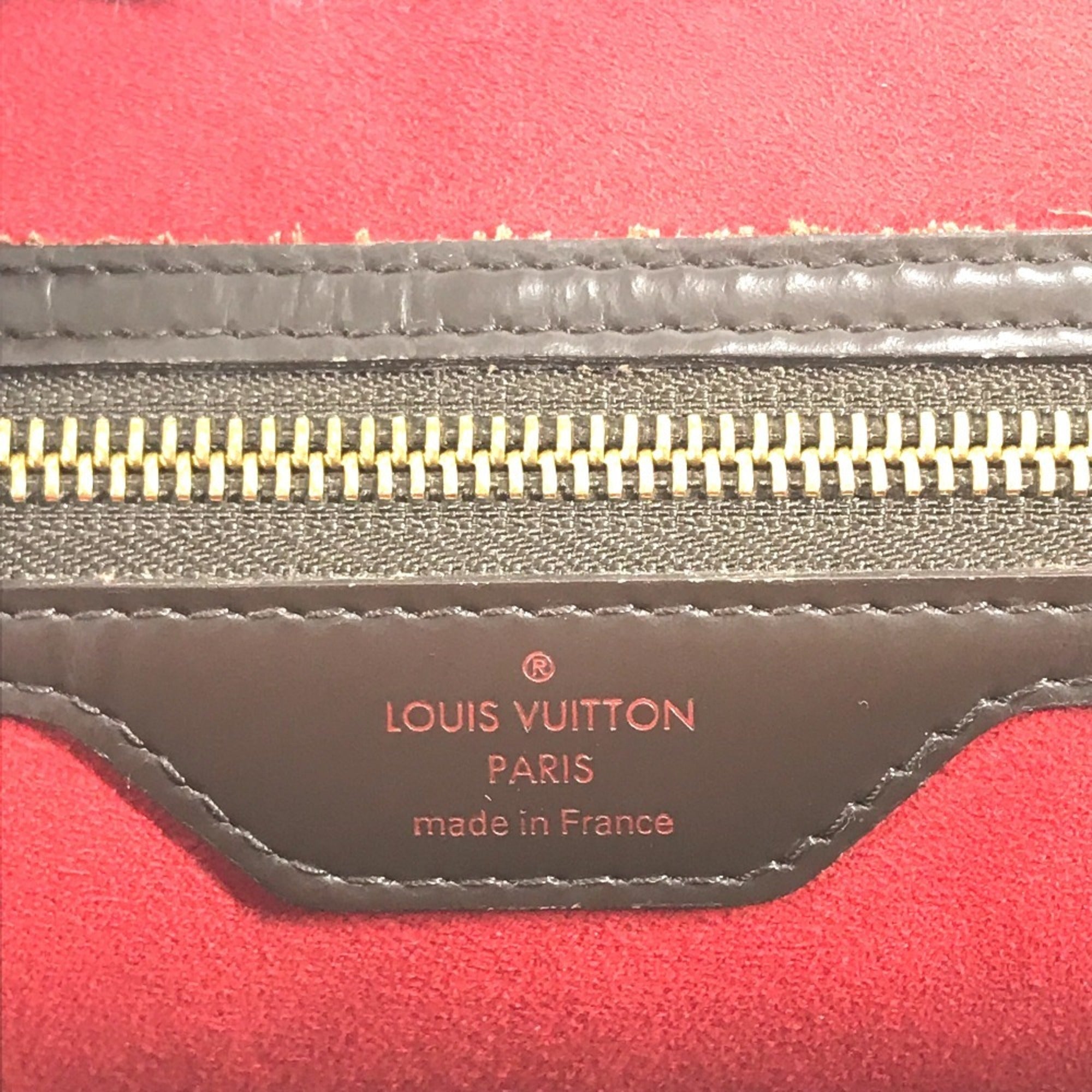 Louis Vuitton Brown Damier Canvas Ebene Damier Canvas Handbag Shoulder Bag (Pre-Owned)