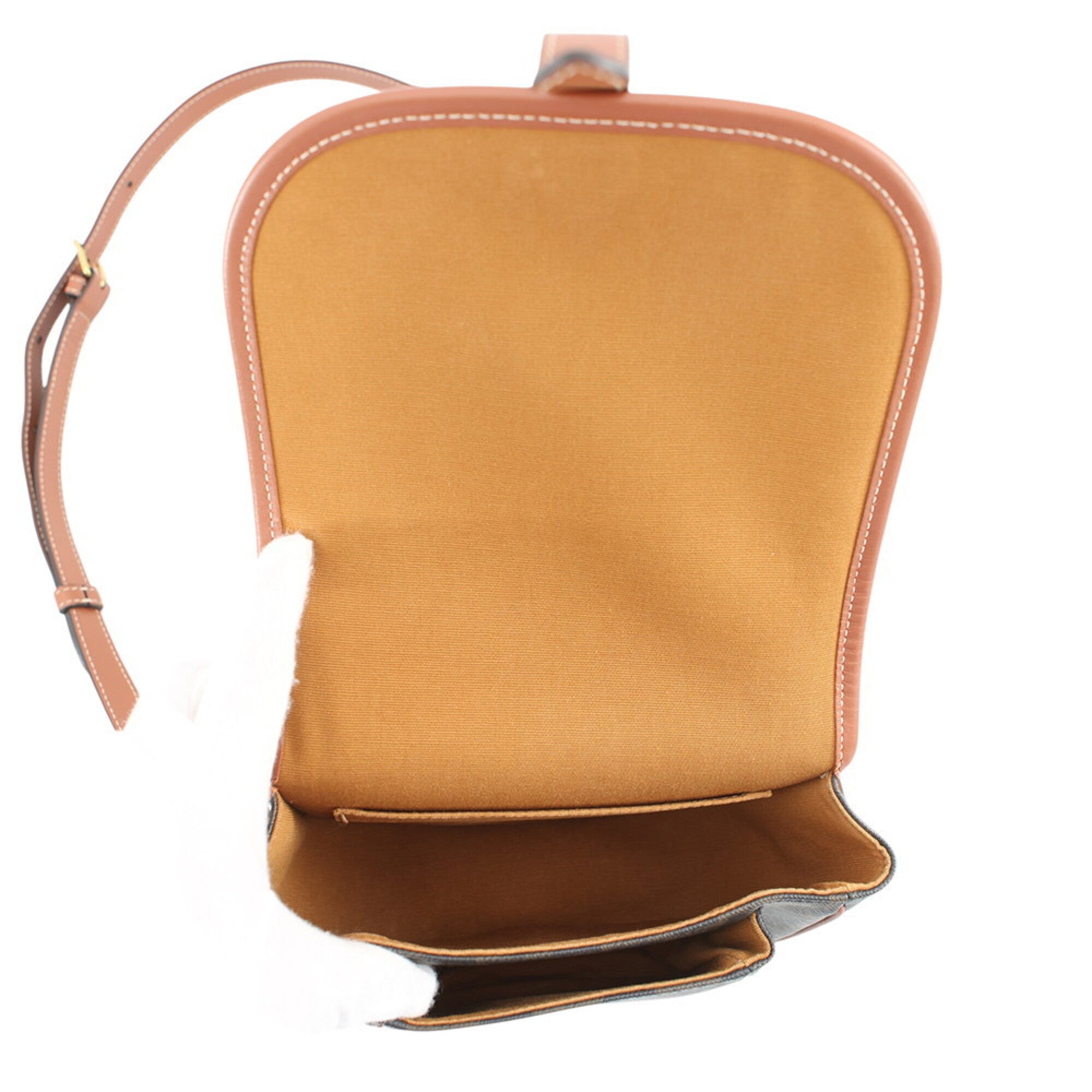 Celine Brown Pvc Leather Handbag Shoulder Bag (Pre-Owned)