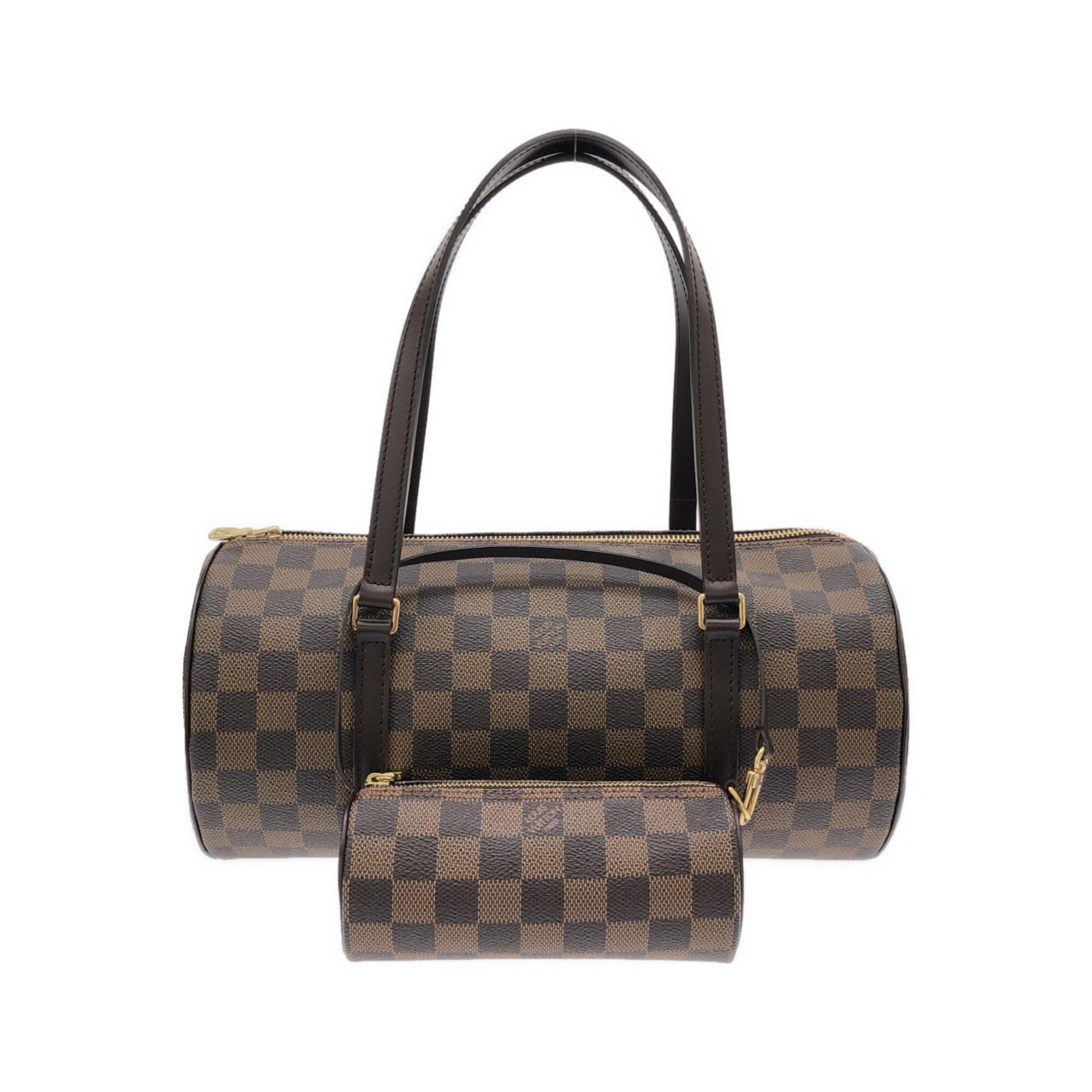 Louis Vuitton Brown Coated Canvas Handbag (Pre-Owned)