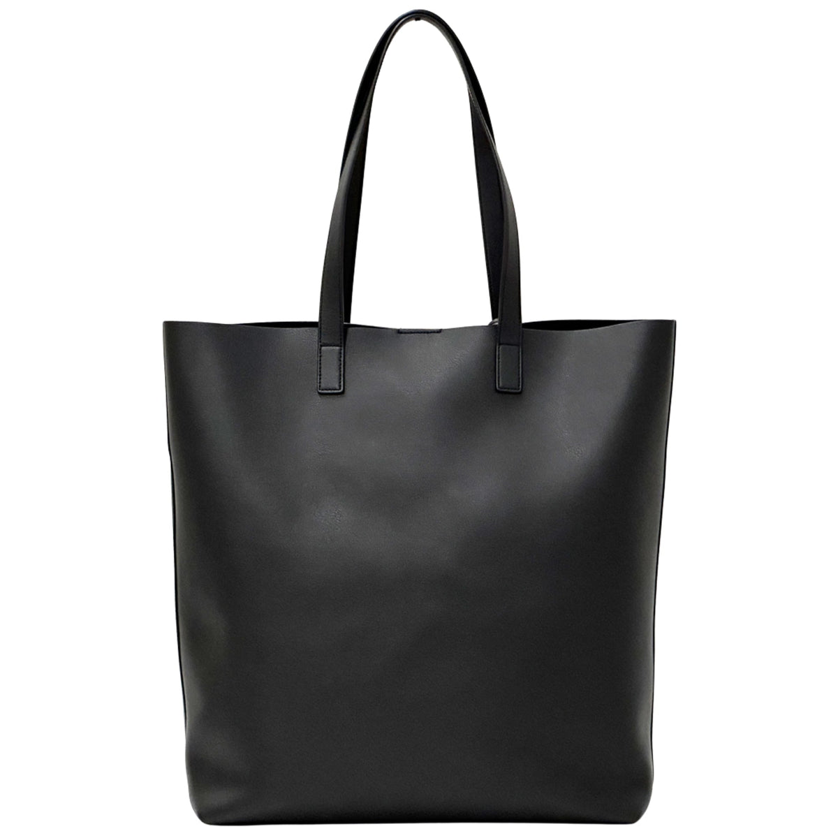 Saint Laurent Black Leather Tote Bag (Pre-Owned)