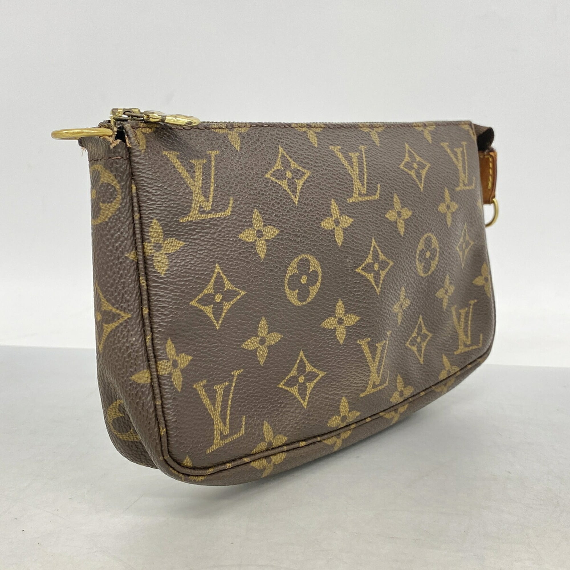 Louis Vuitton Brown Pouch (Pre-Owned)