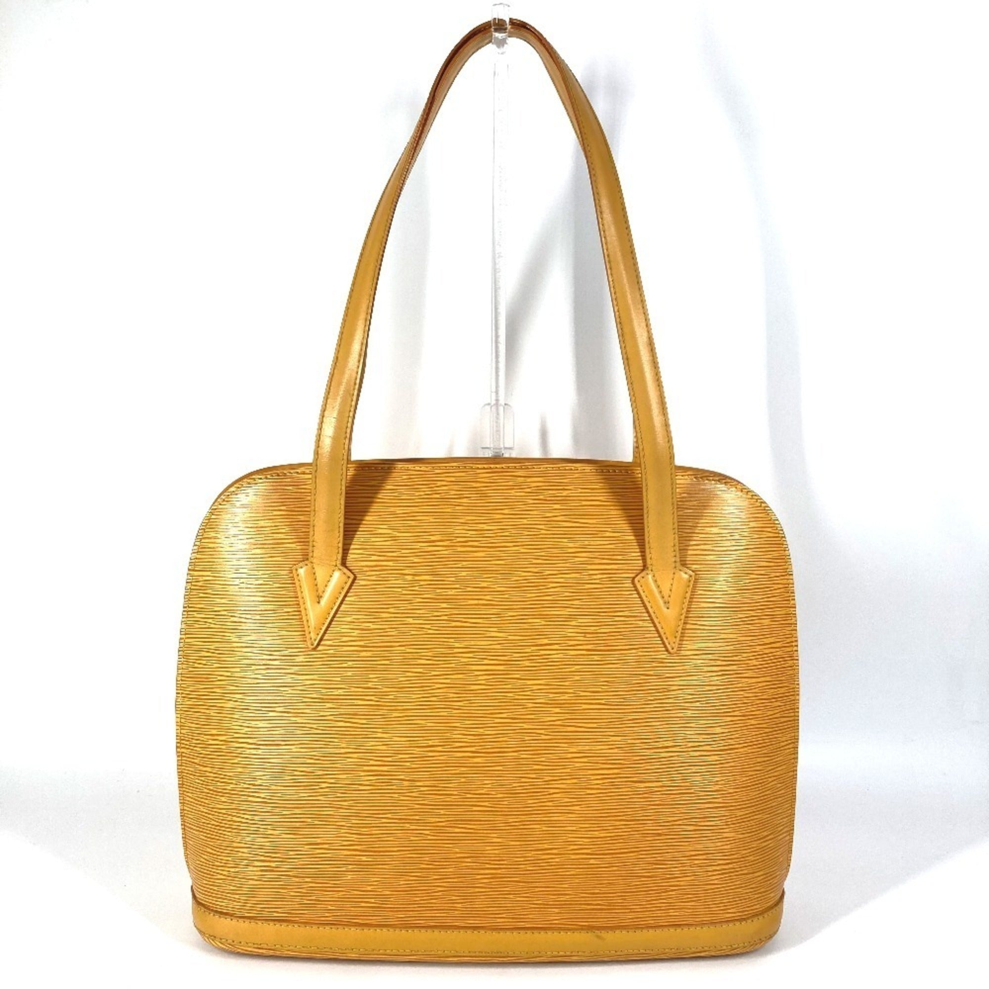 Louis Vuitton Epi Yellow Epi Leather Shoulder Bag Tote Bag (Pre-Owned)