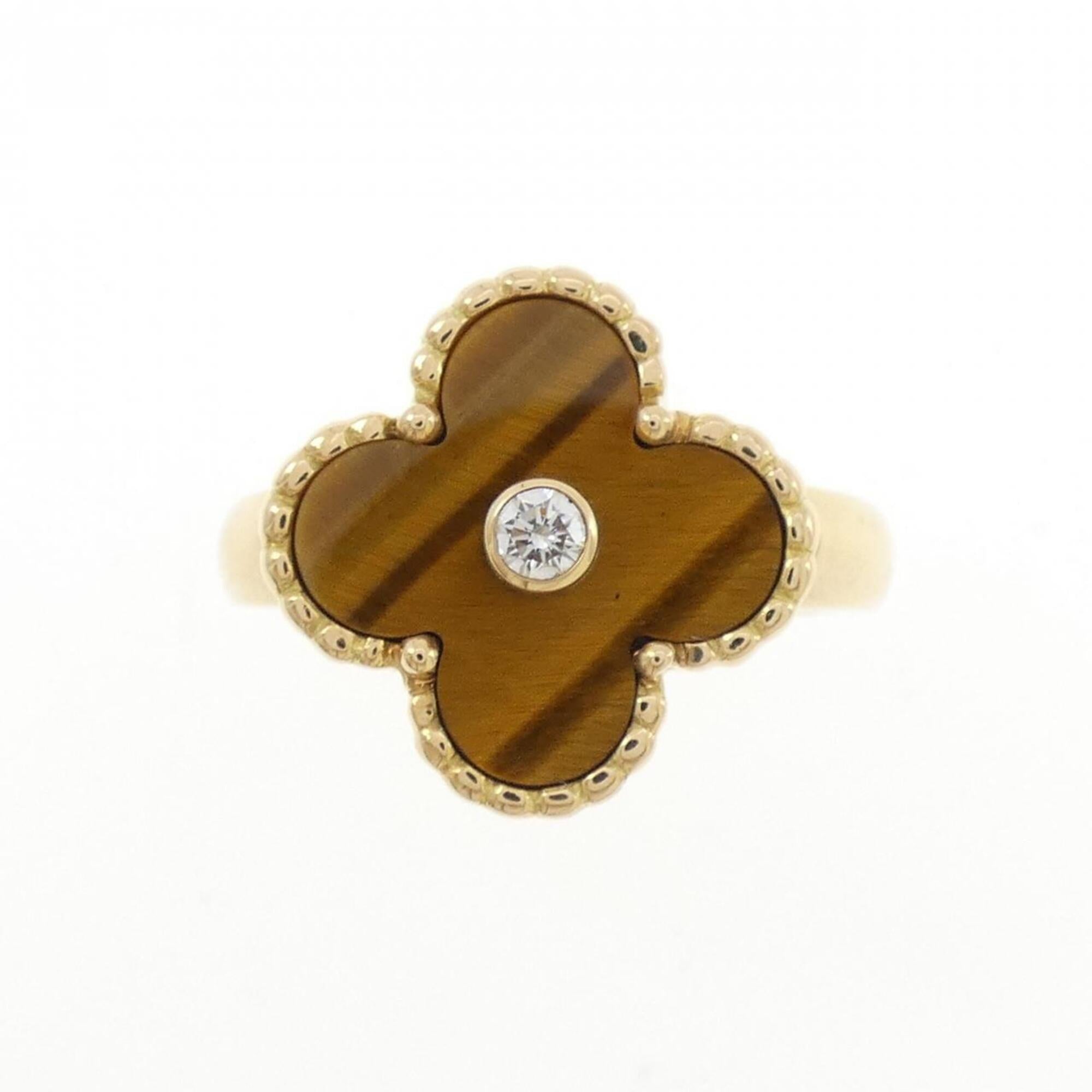 Van Cleef & Arpels Yellow Gold (18K) Band Ring (Pre-Owned)