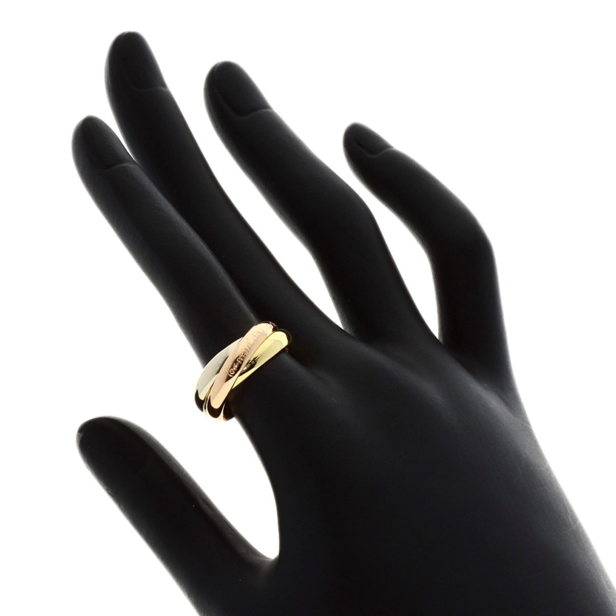 Cartier Yellow Gold (18K) Pink Gold (18K) White Gold (18K) Band Ring (Pre-Owned)
