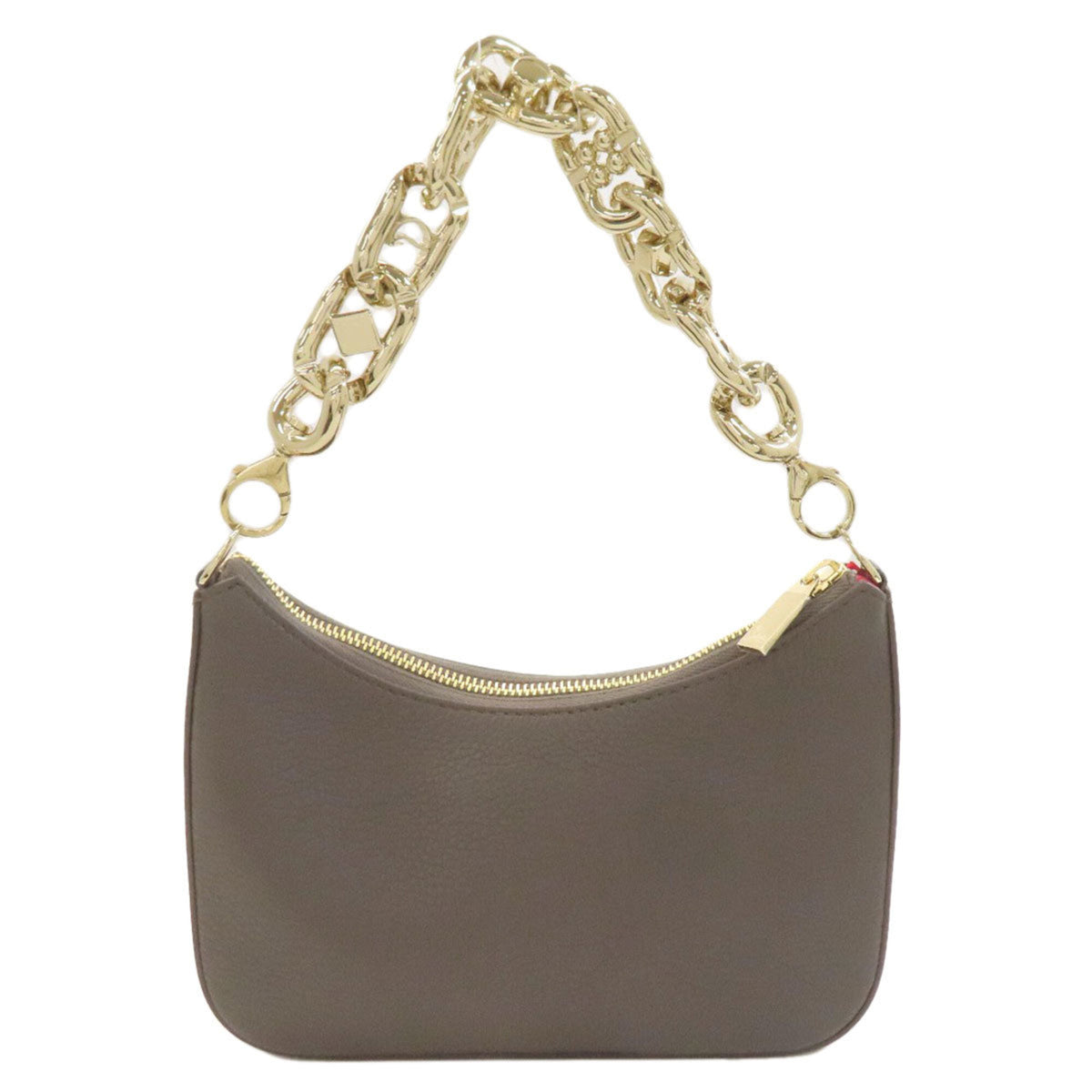 Christian Louboutin Gray Leather Handbag (Pre-Owned)