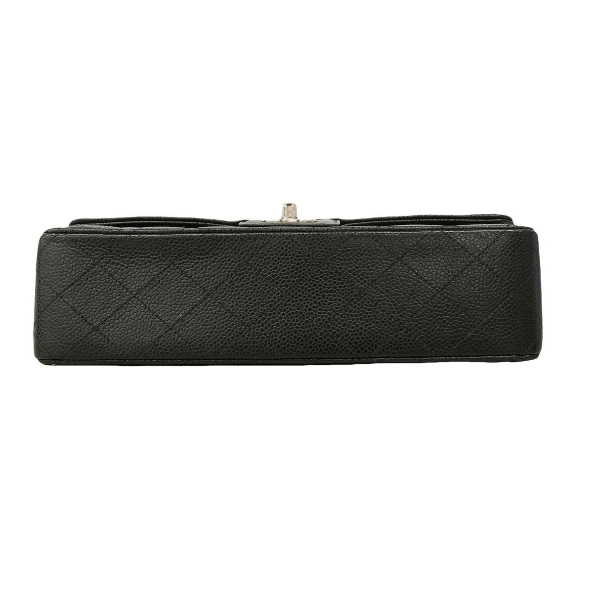 Chanel Black Grained Calfskin Shoulder Bag (Pre-Owned)