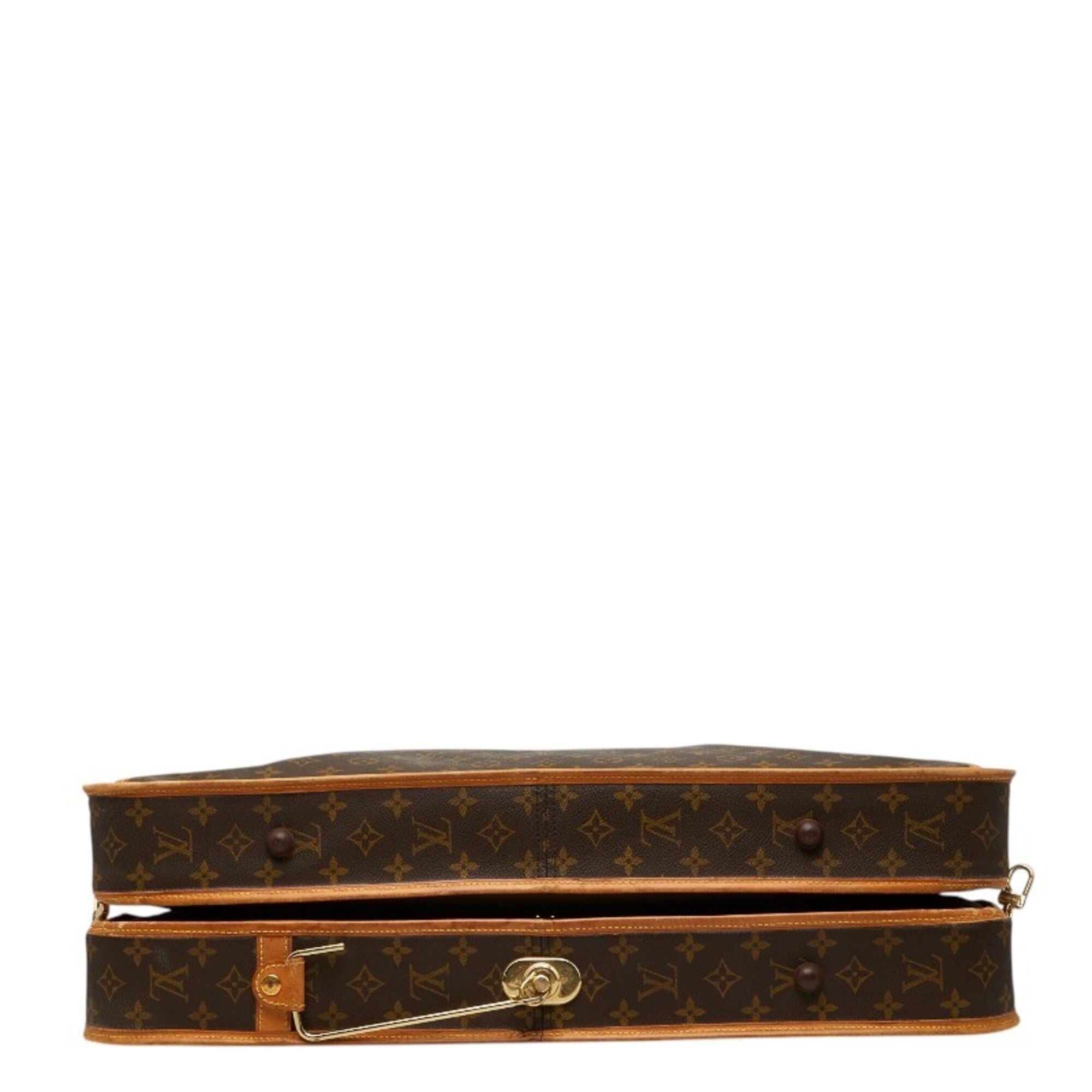 Louis Vuitton Monogram Brown Pvc Leather Garment Case (Pre-Owned)
