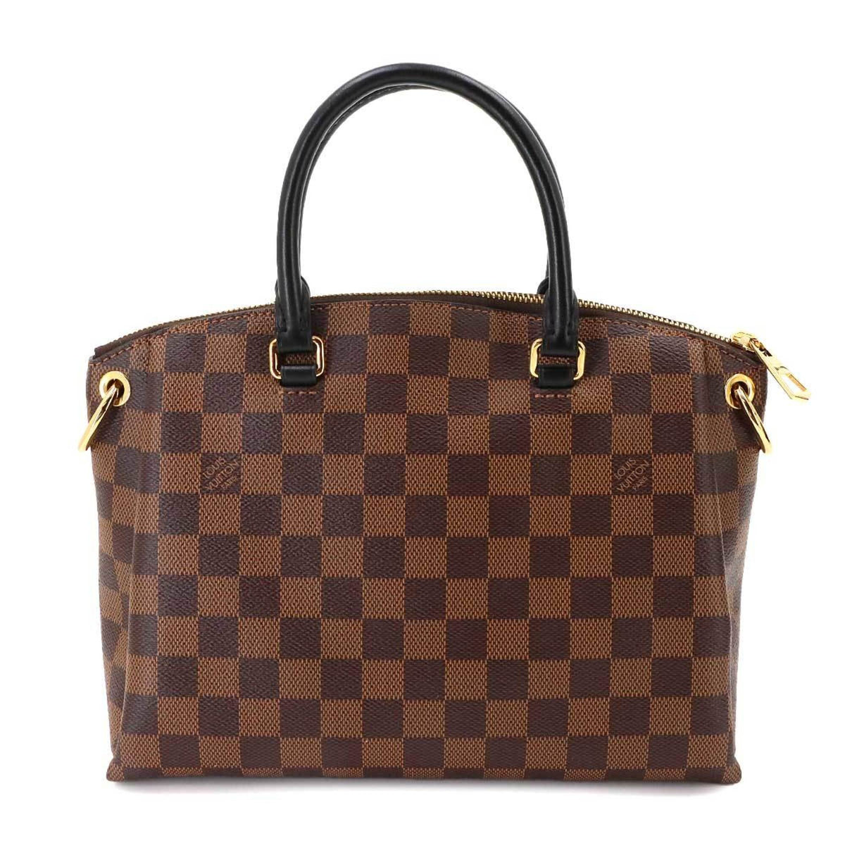 Louis Vuitton Ebene Damier Canvas Handbag Tote Bag (Pre-Owned)